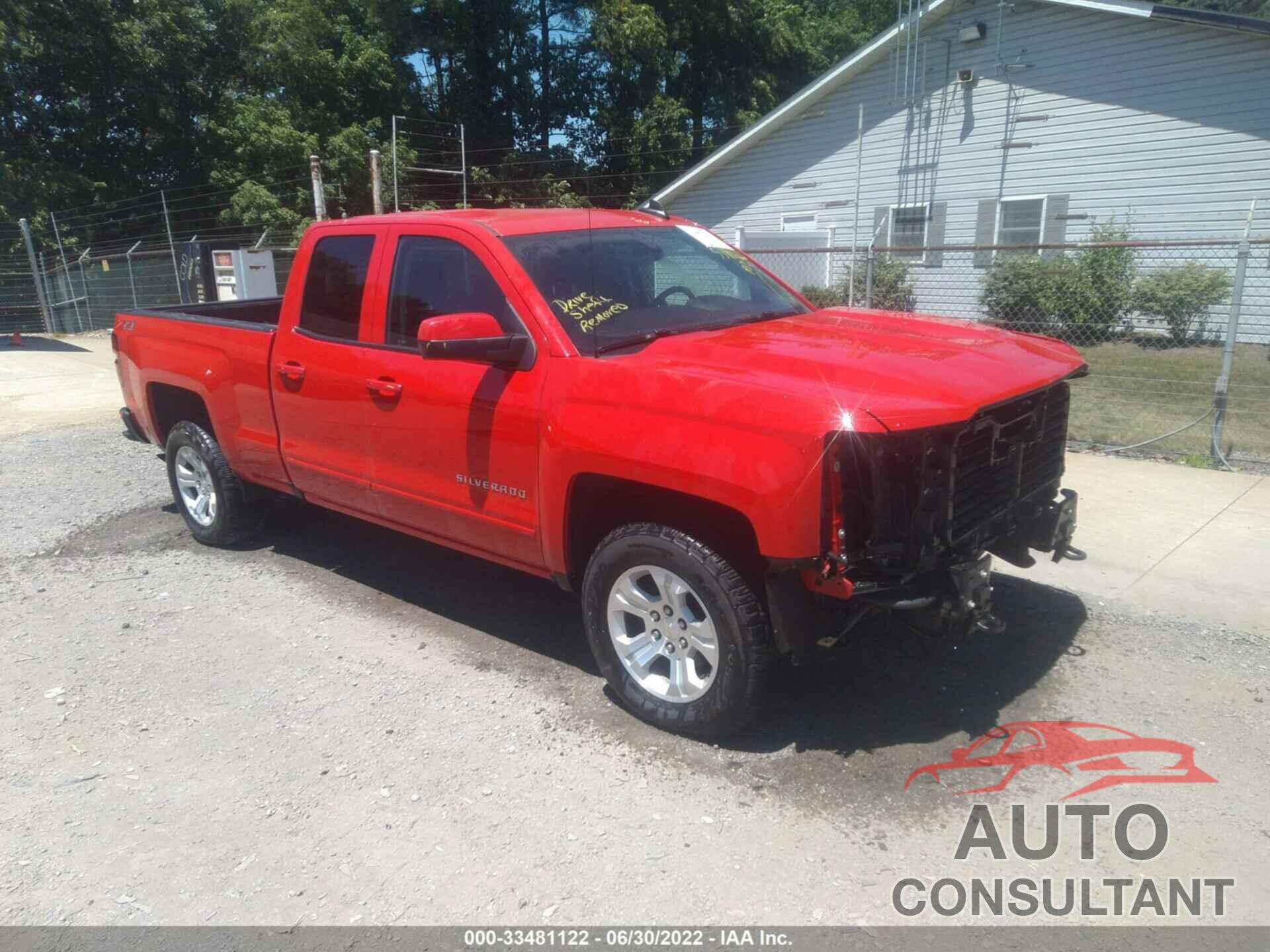 CHEVROLET SILVERADO 1500 2018 - 2GCVKREC4J1109705