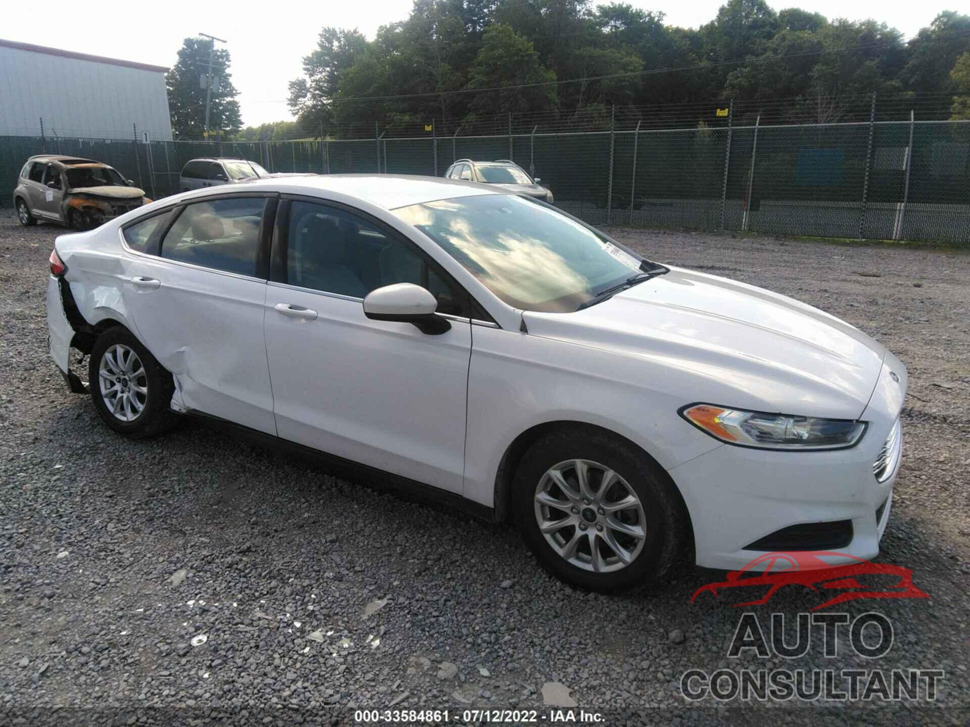 FORD FUSION 2016 - 1FA6P0G79G5136073
