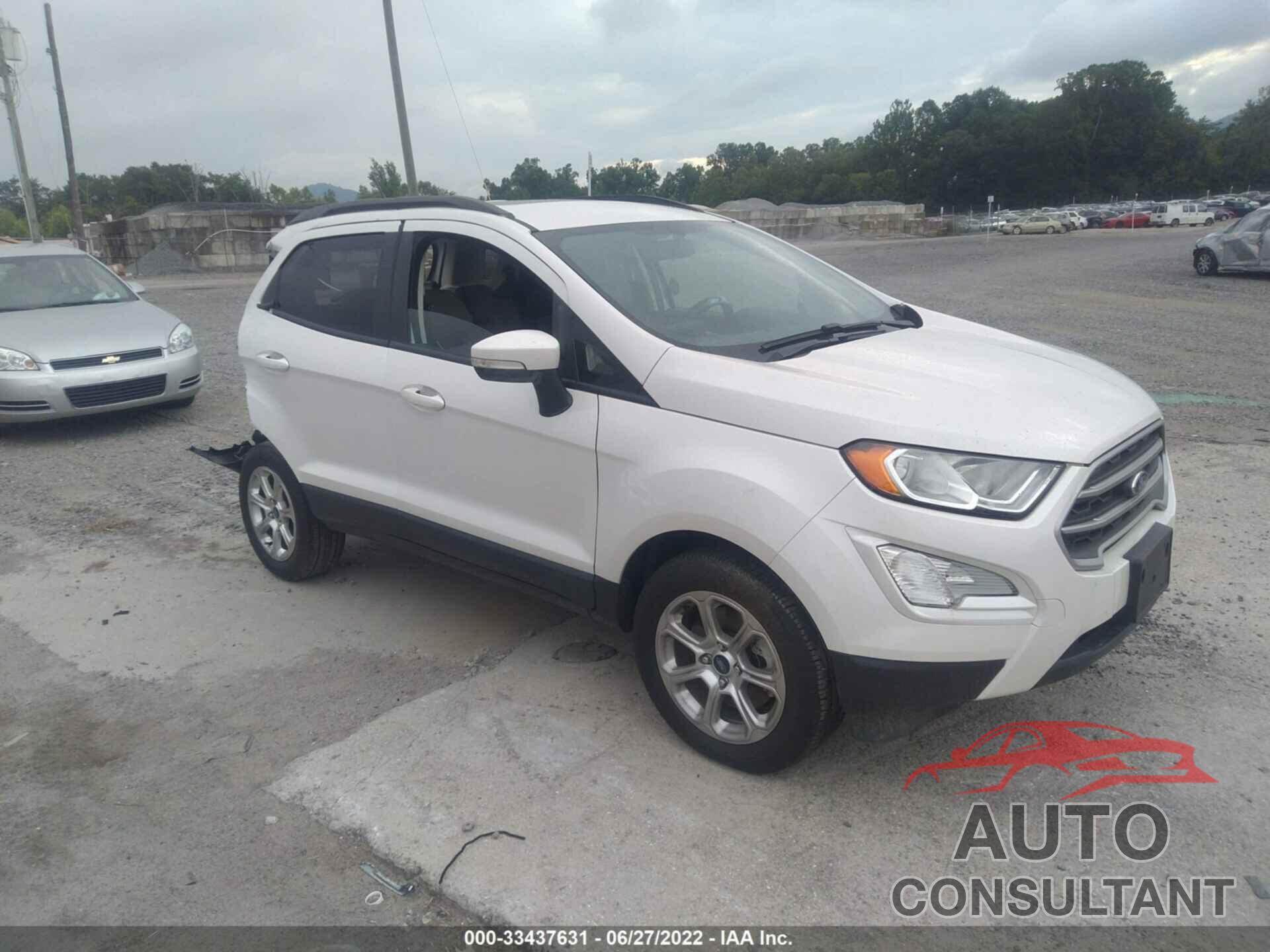 FORD ECOSPORT 2019 - MAJ3S2GE1KC288039