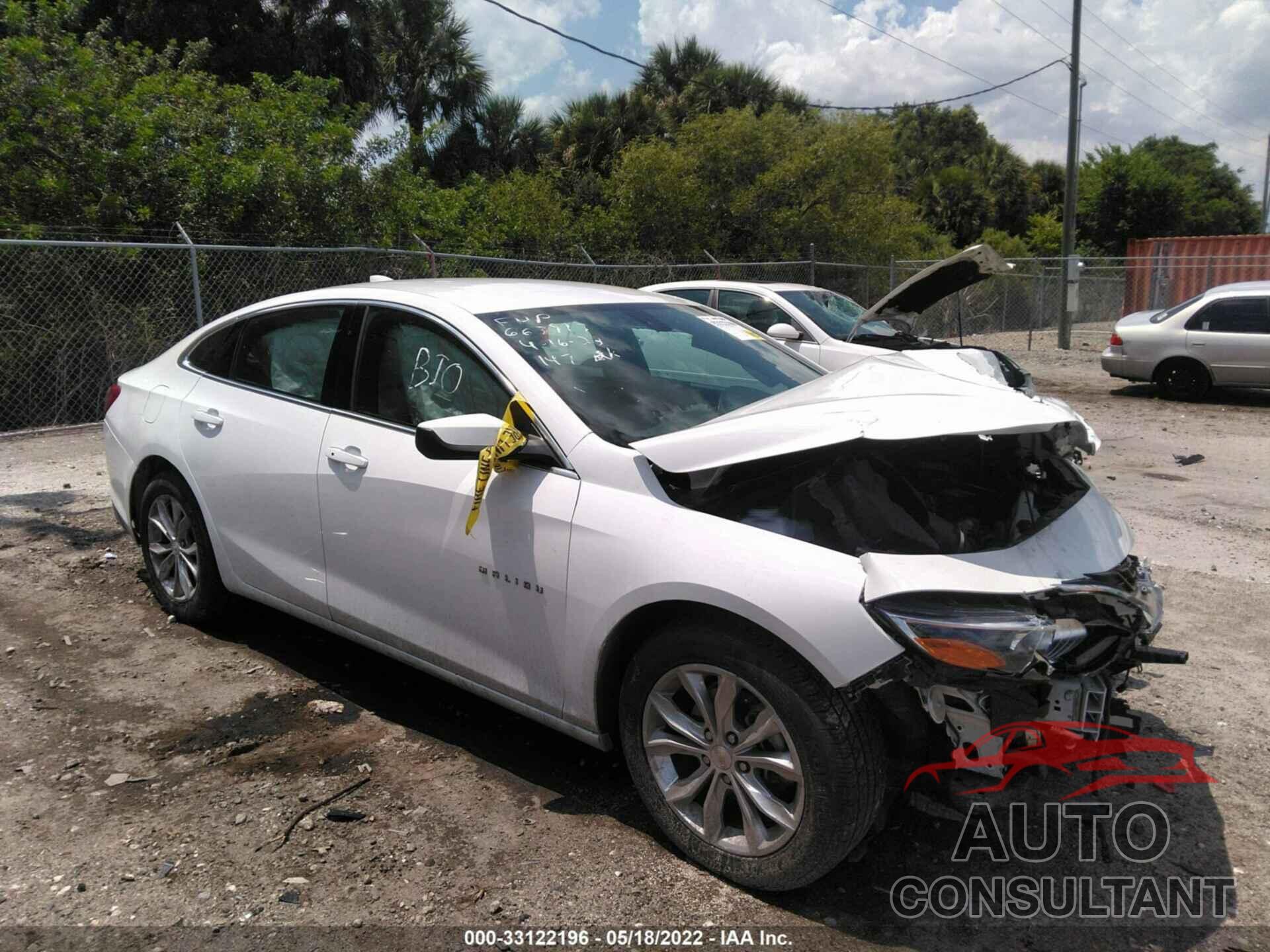 CHEVROLET MALIBU 2021 - 1G1ZD5ST0MF007980