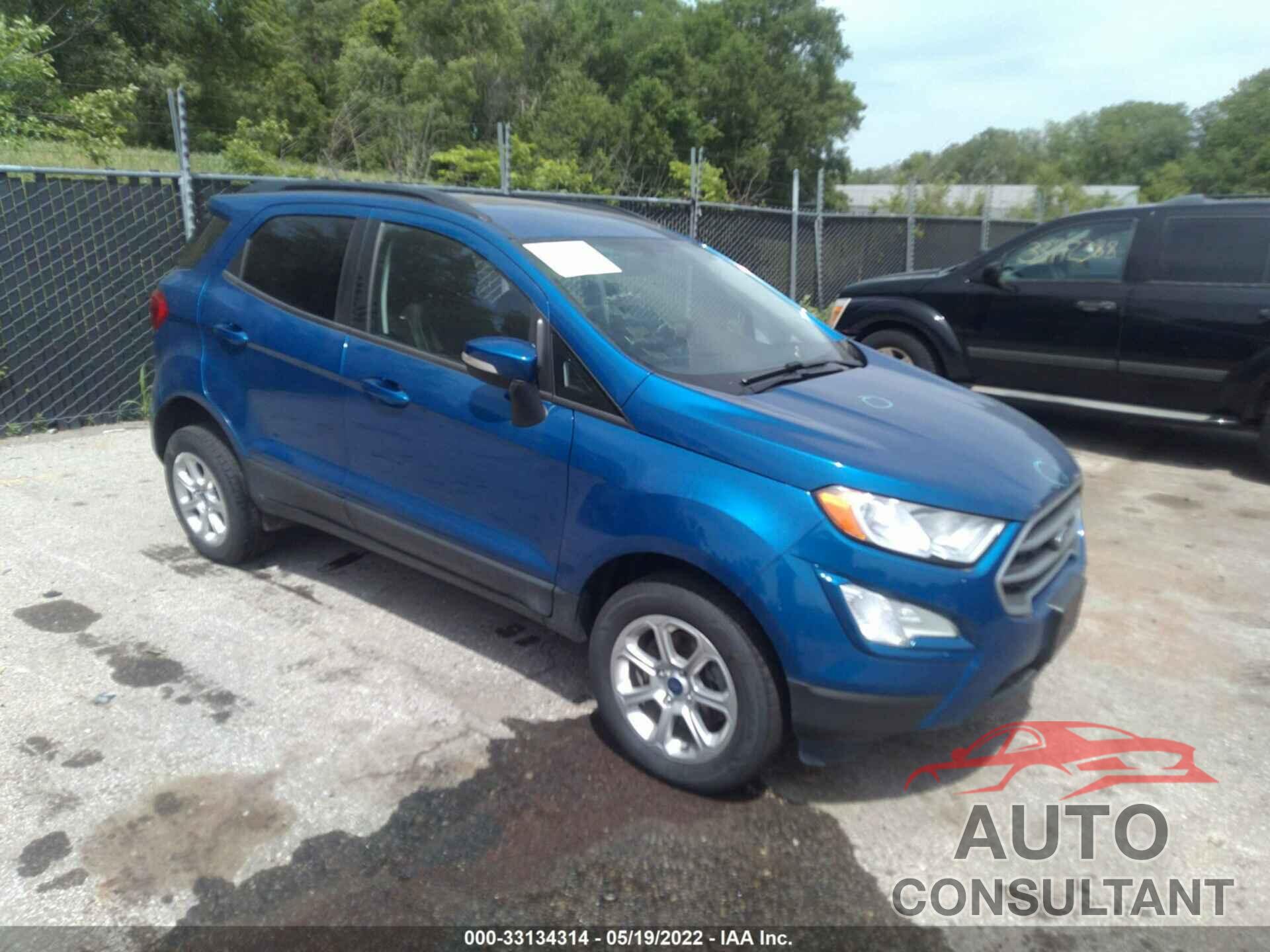 FORD ECOSPORT 2018 - MAJ6P1UL9JC221831