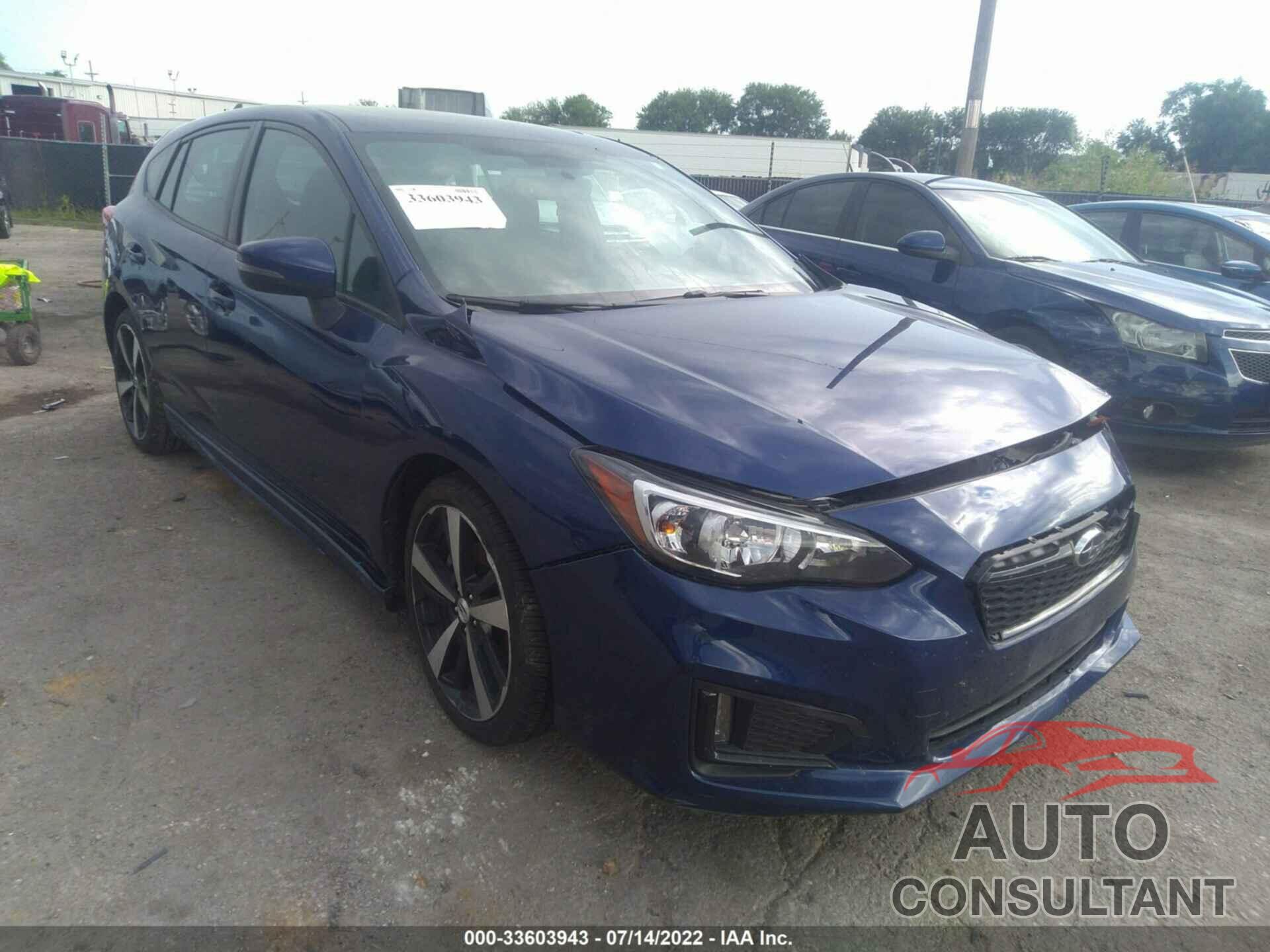 SUBARU IMPREZA 2017 - 4S3GTAM60H3726185