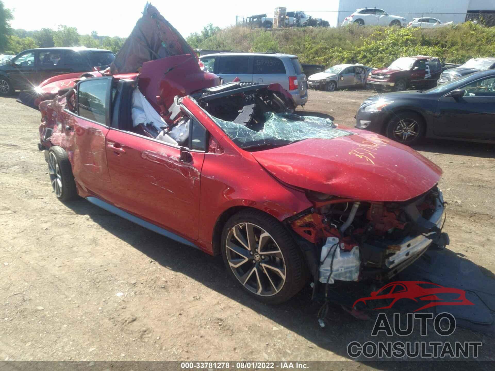 TOYOTA COROLLA 2020 - JTDS4RCE5LJ016766