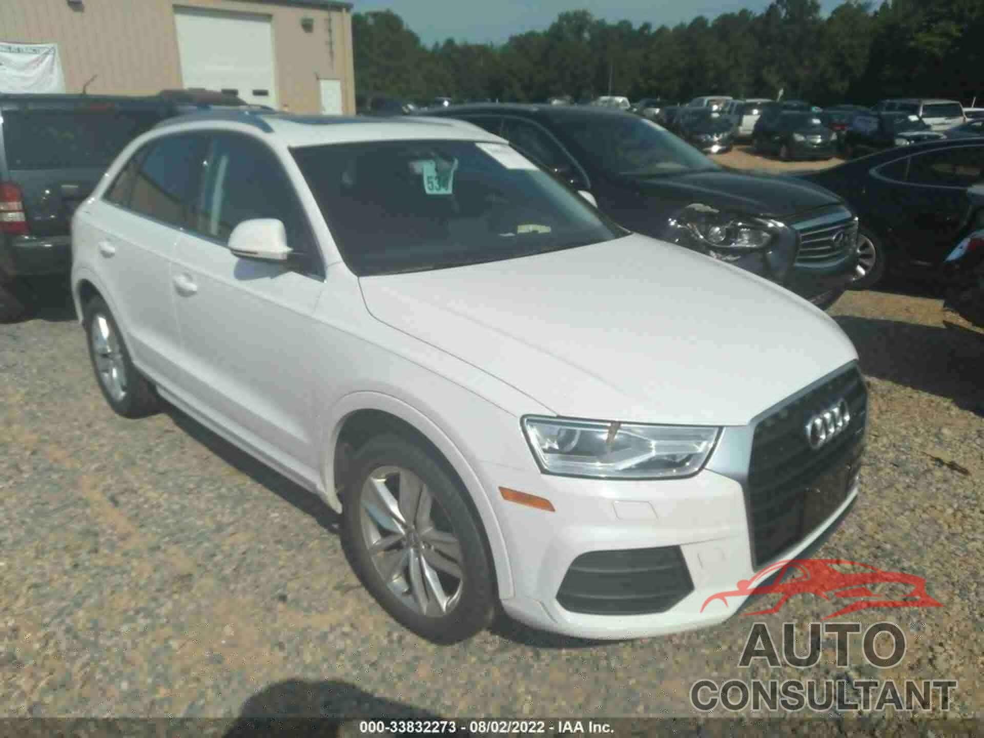 AUDI Q3 2016 - WA1BFCFS9GR018563