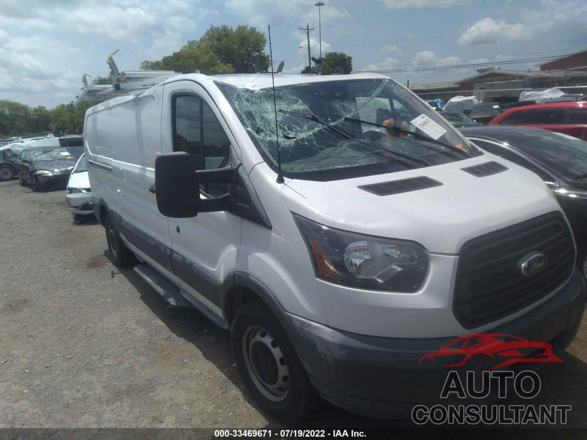 FORD TRANSIT CARGO VAN 2016 - 1FTYE2YGXGKA75756