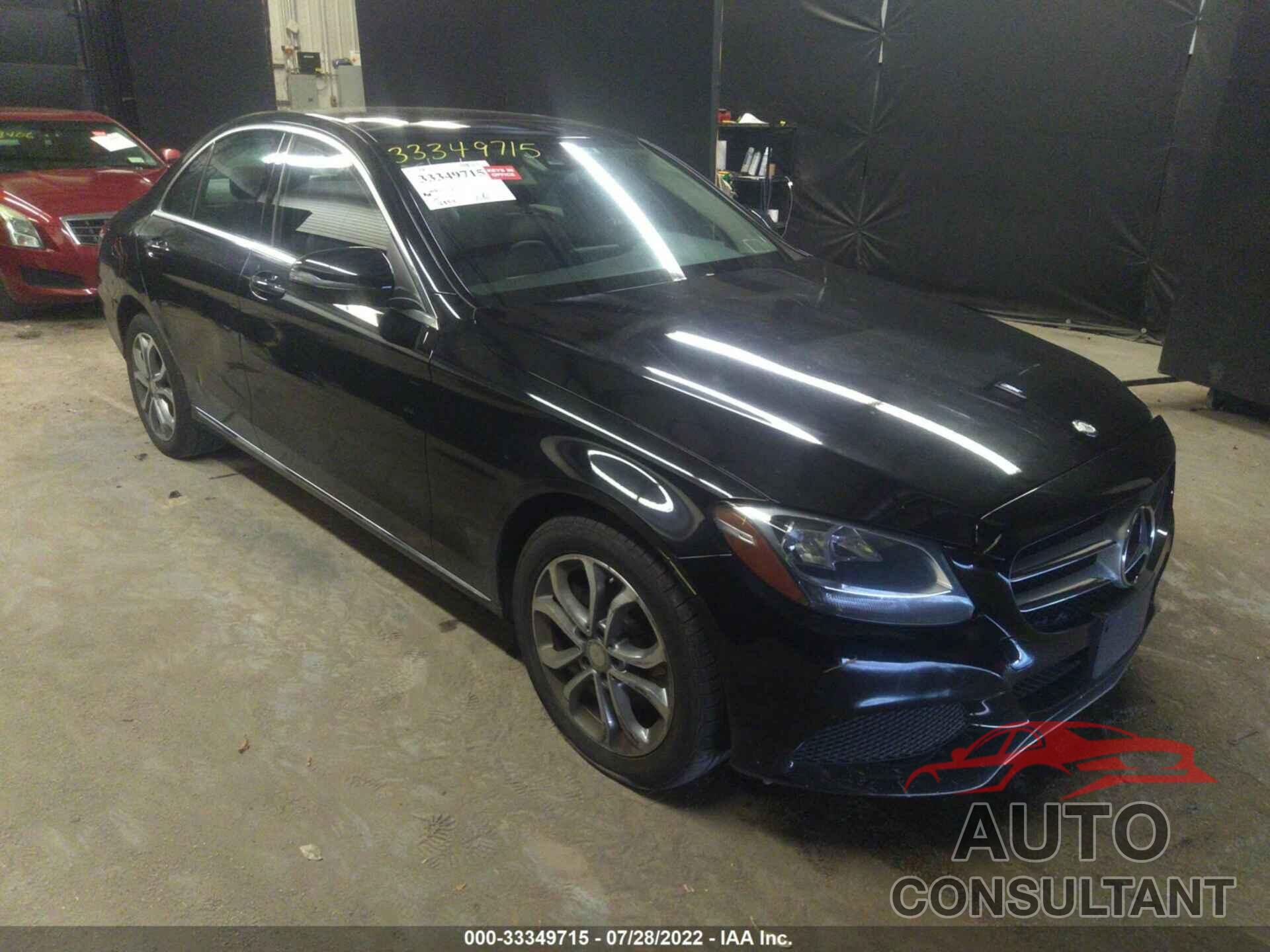 MERCEDES-BENZ C-CLASS 2016 - WDDWF4KB5GR163897