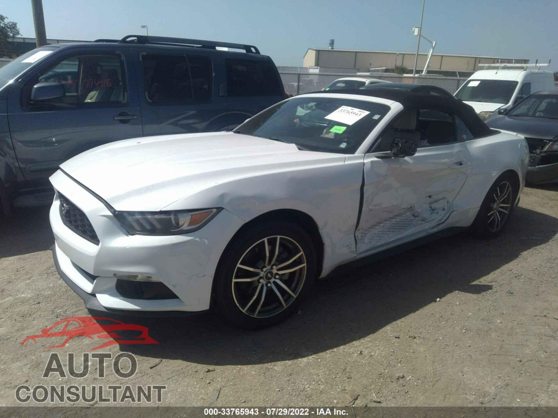 FORD MUSTANG 2017 - 1FATP8UH0H5278683