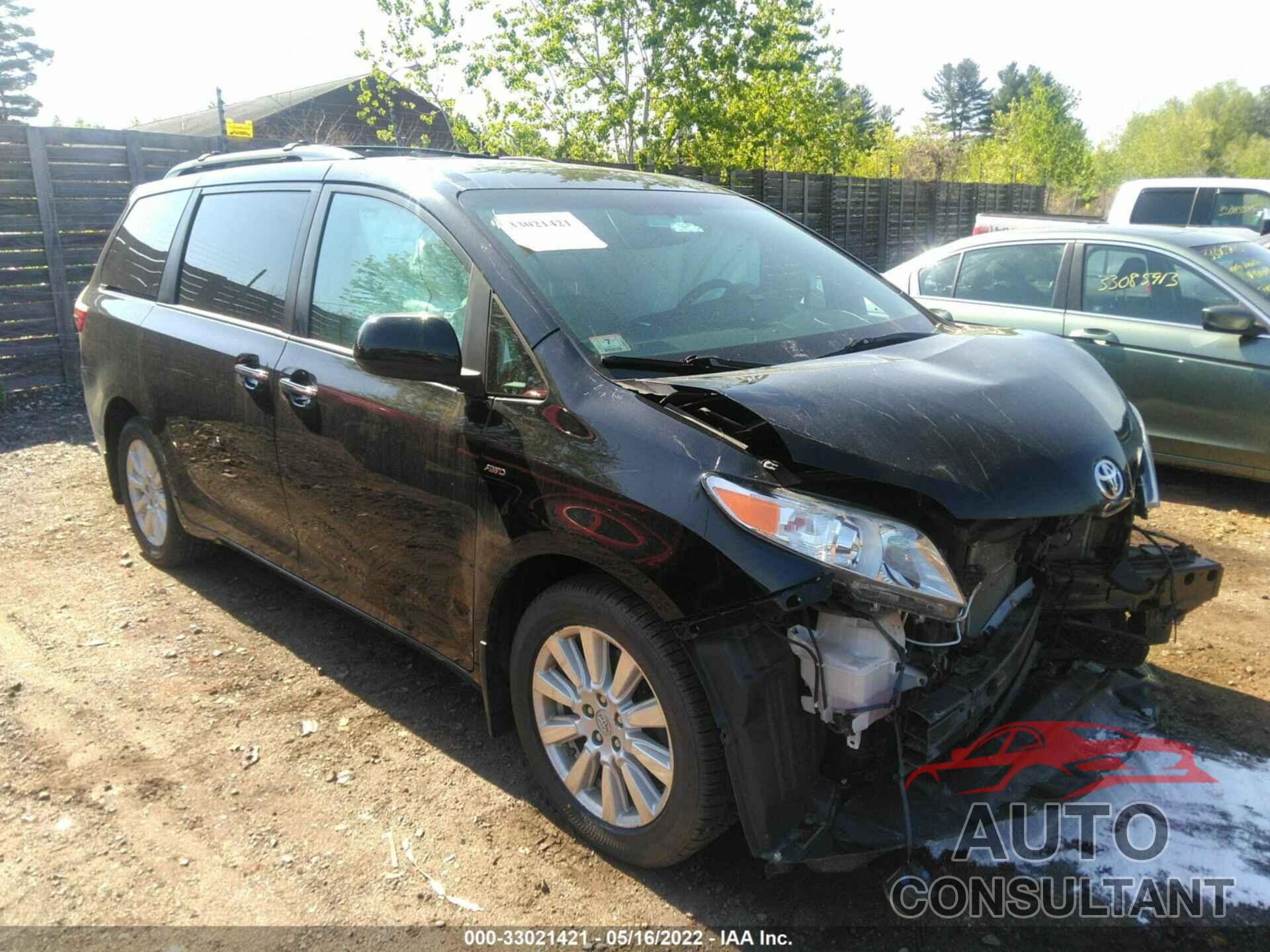 TOYOTA SIENNA 2017 - 5TDDZ3DC2HS155848