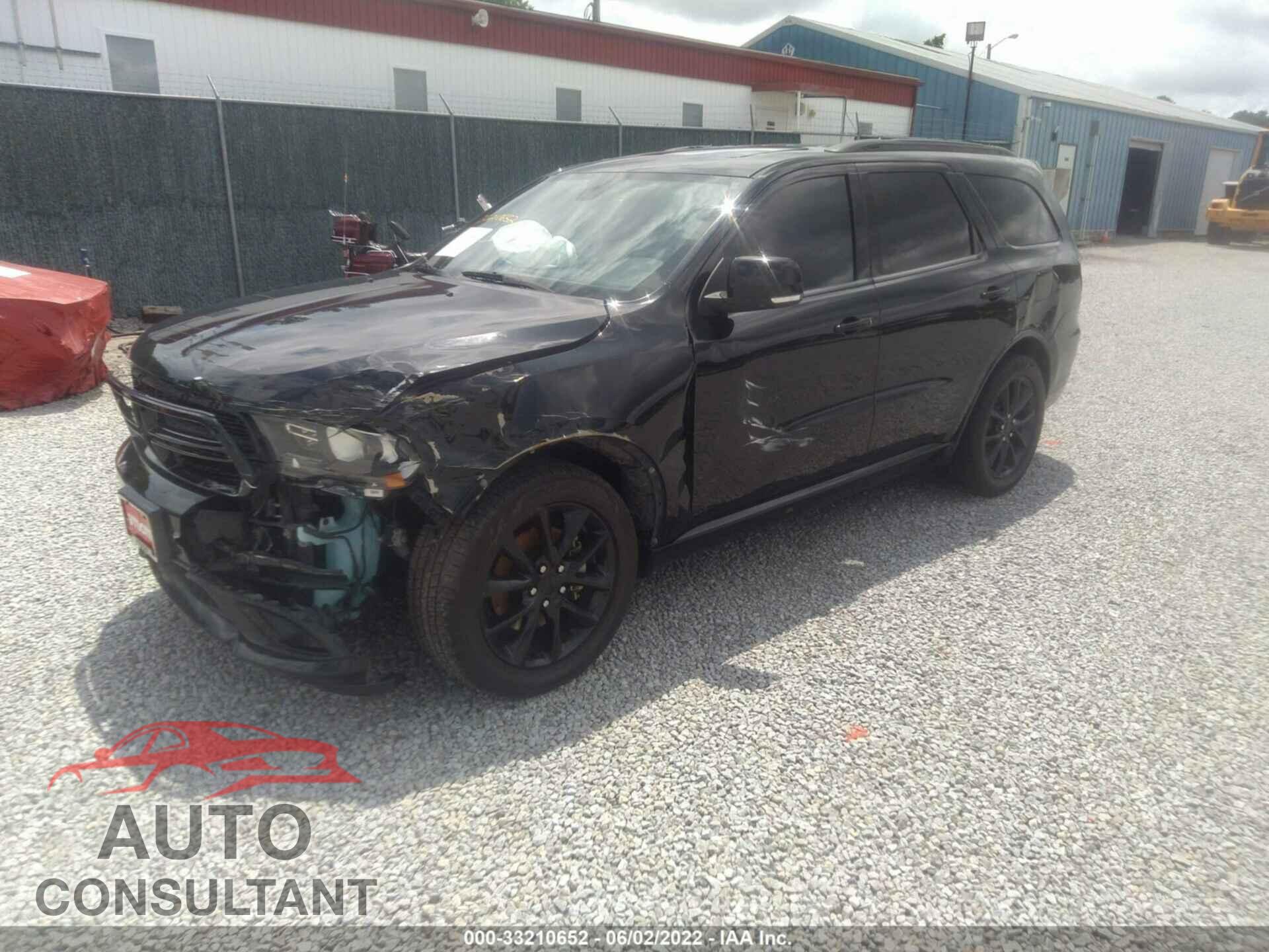 DODGE DURANGO 2017 - 1C4SDHCT9HC675342