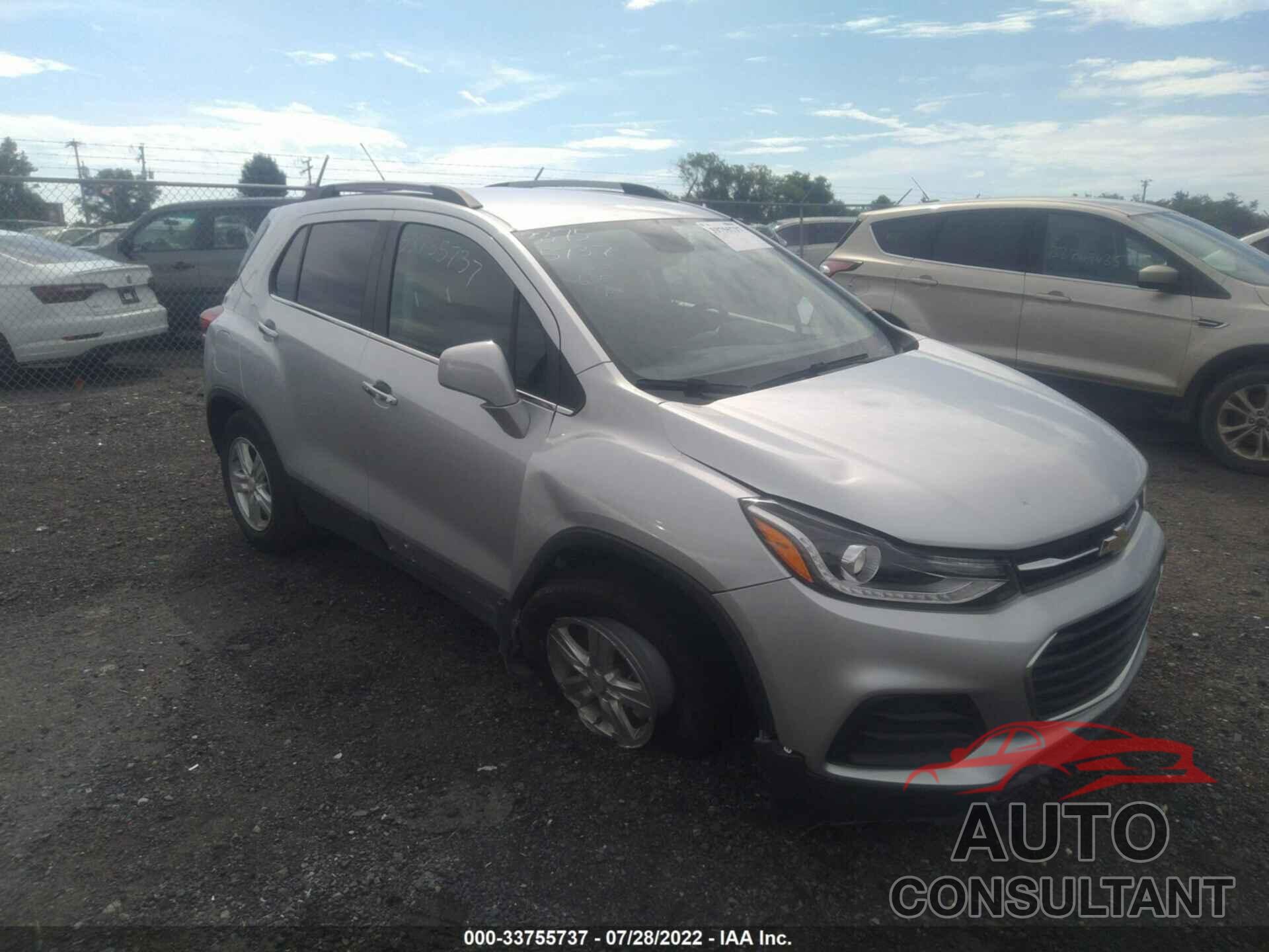 CHEVROLET TRAX 2019 - KL7CJLSB0KB826619