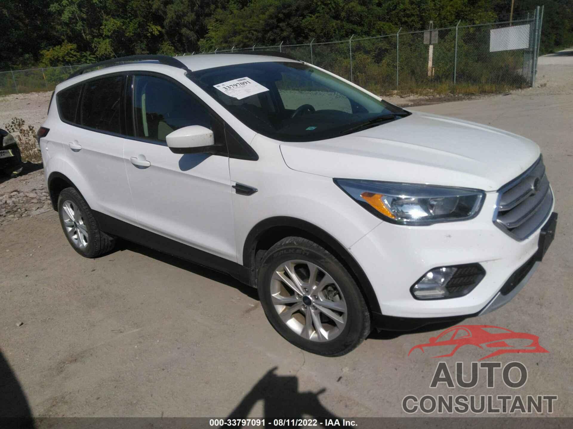 FORD ESCAPE 2018 - 1FMCU9GD0JUC20484