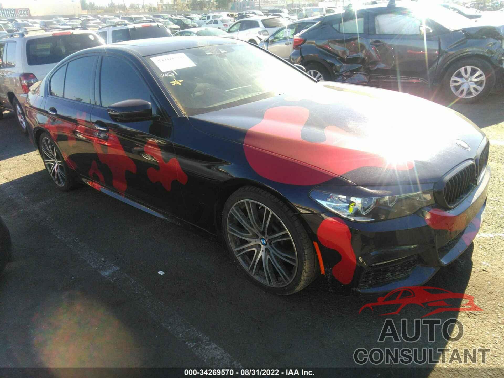 BMW 5 SERIES 2018 - WBAJE5C54JG918625