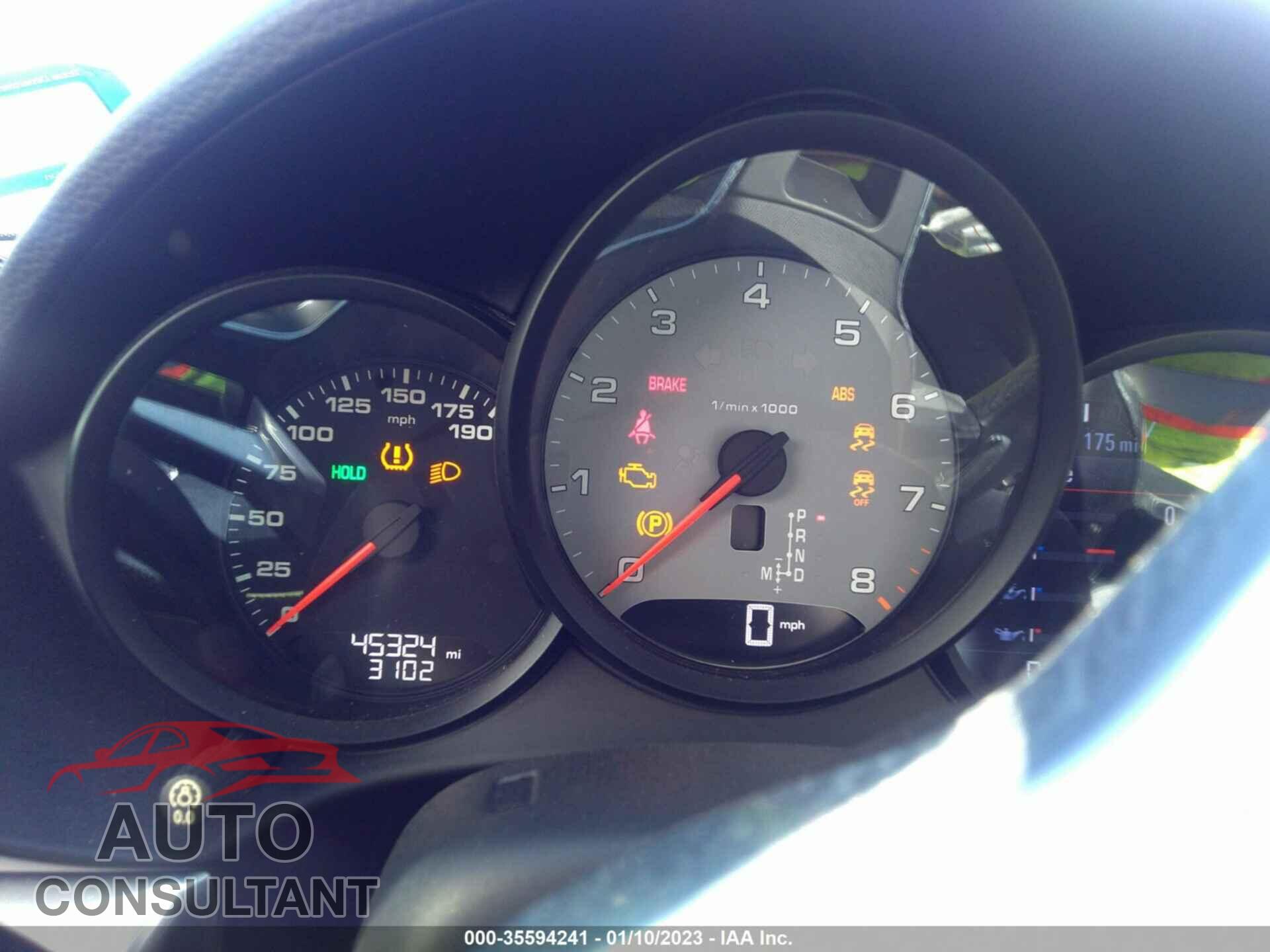 PORSCHE 718 BOXSTER 2017 - WP0CB2A81HS241380