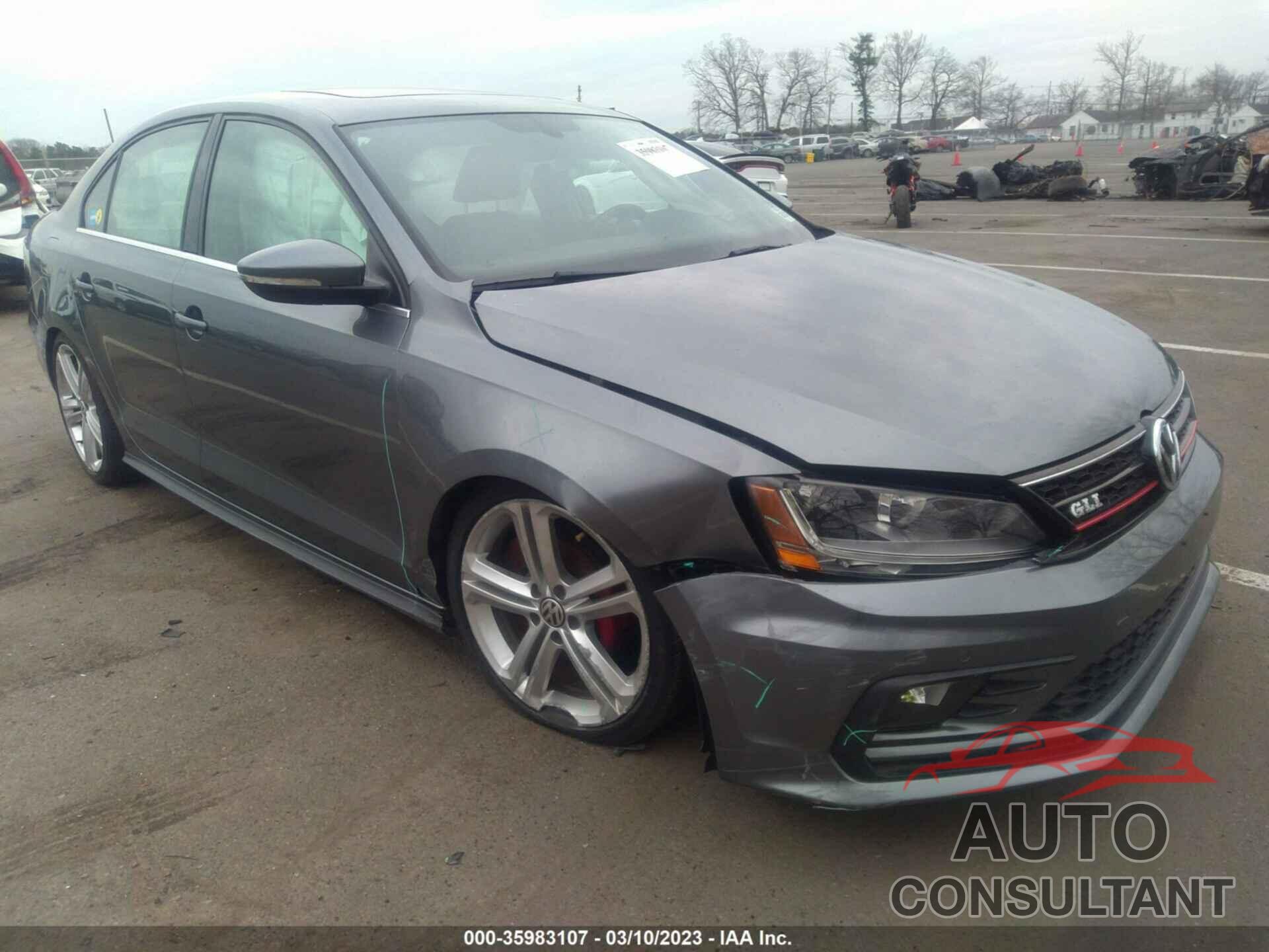 VOLKSWAGEN JETTA 2017 - 3VW4T7AJ0HM356317