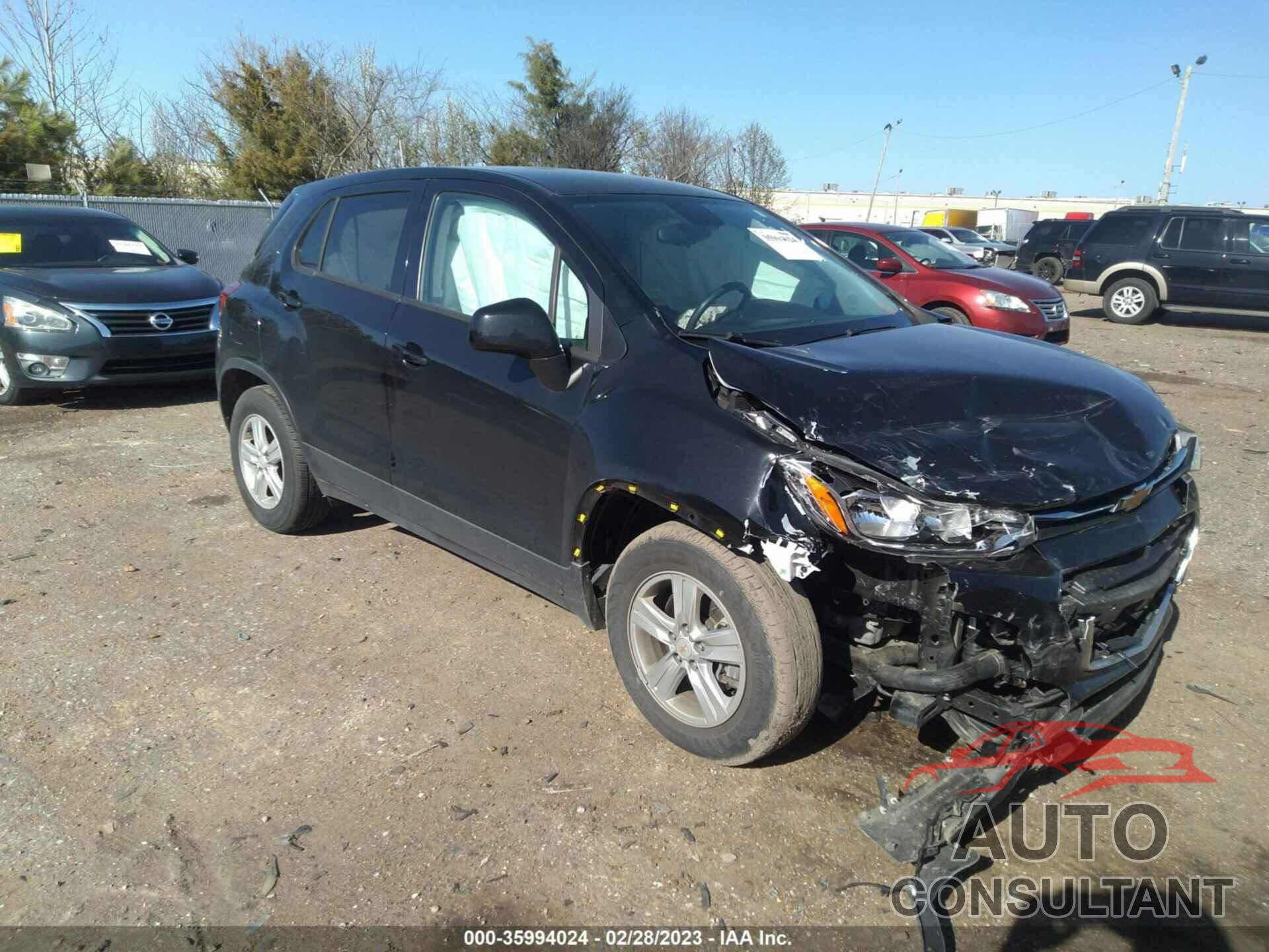 CHEVROLET TRAX 2020 - KL7CJKSB7LB020496