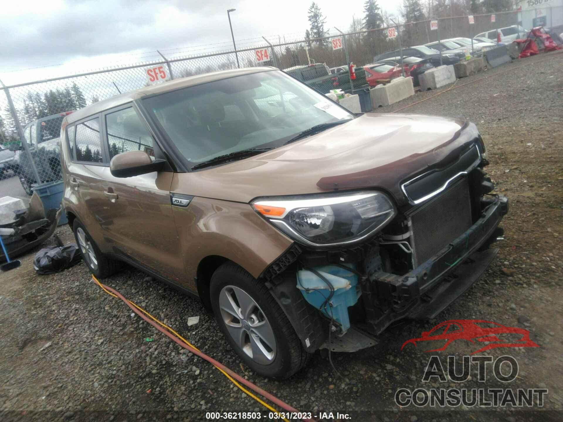 KIA SOUL 2015 - KNDJN2A22F7218832
