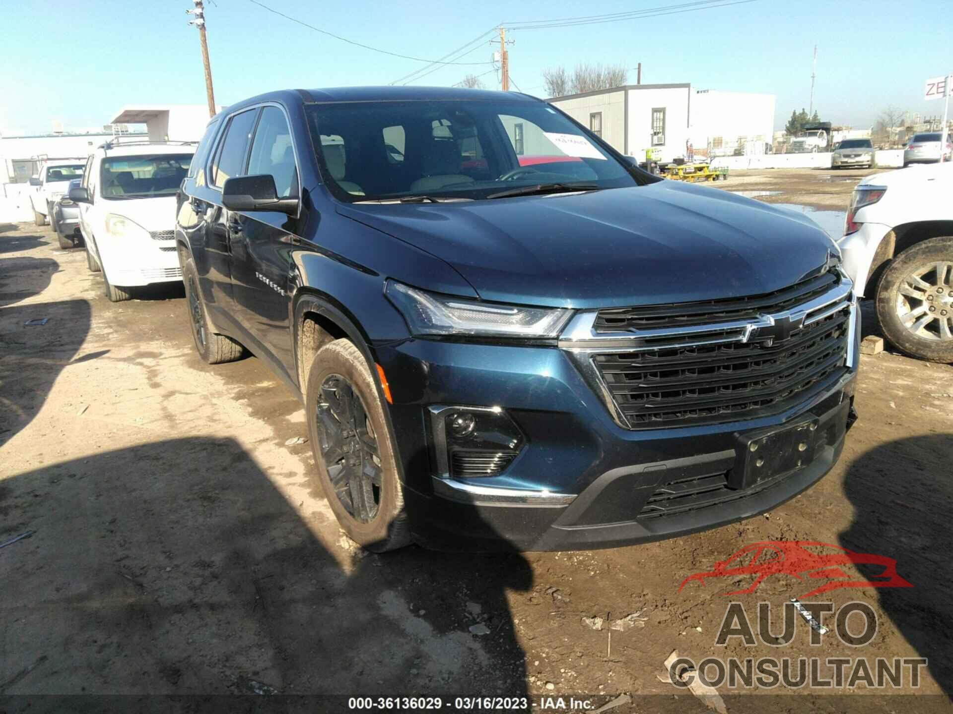 CHEVROLET TRAVERSE 2022 - 1GNERFKW6NJ100550