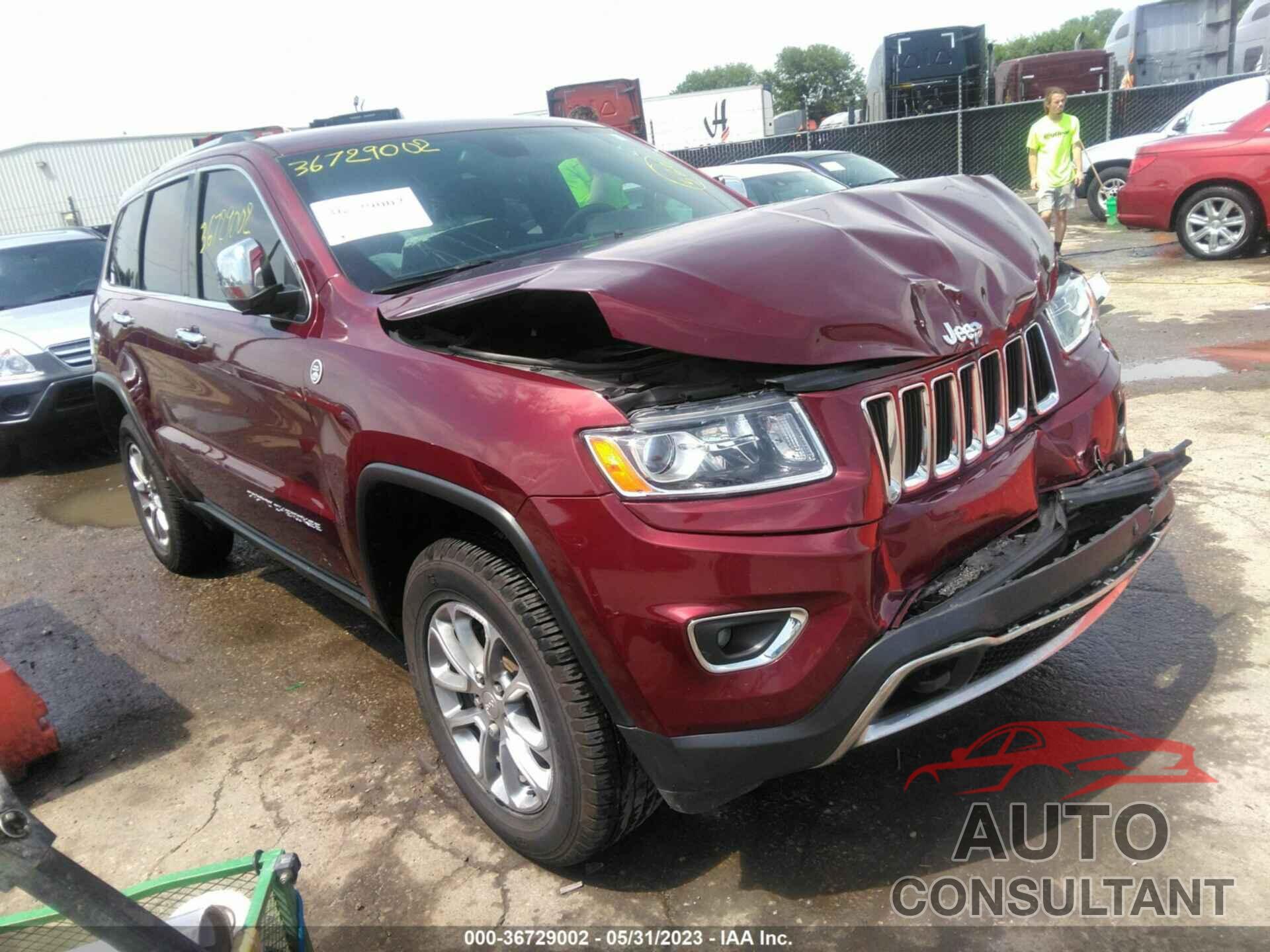 JEEP GRAND CHEROKEE 2016 - 1C4RJFBG3GC410141