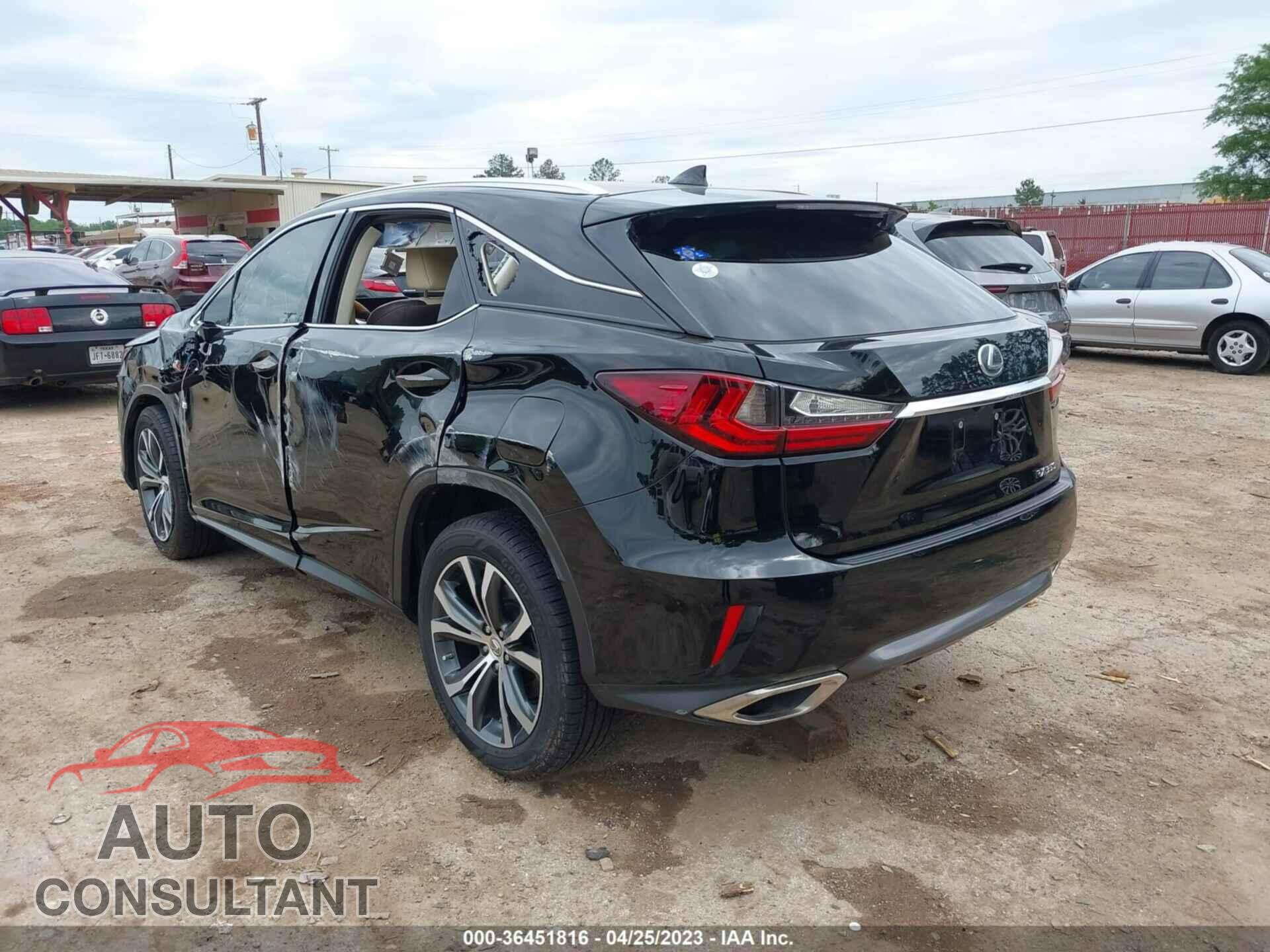 LEXUS RX 2017 - 2T2BZMCA7HC125083