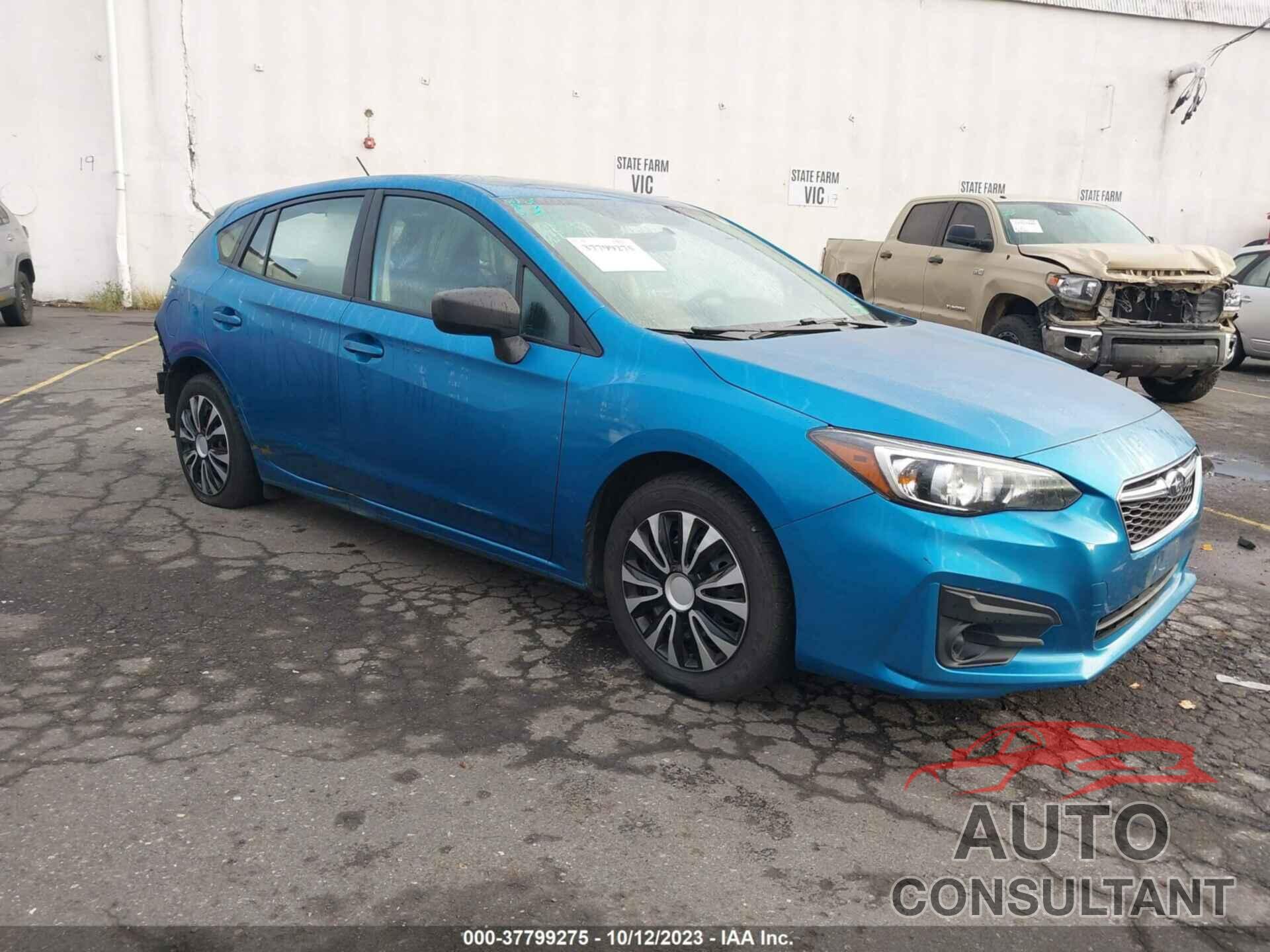 SUBARU IMPREZA 2017 - 4S3GTAA67H1718472