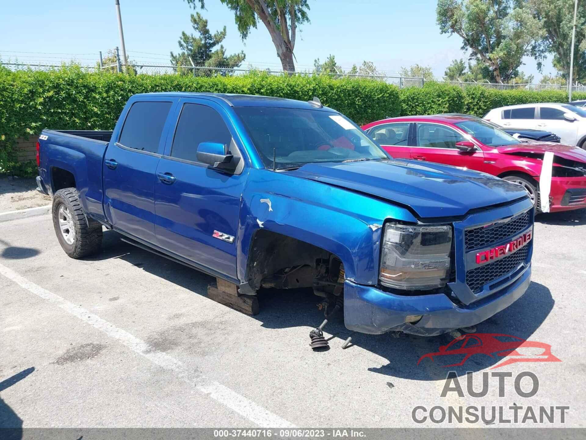 CHEVROLET SILVERADO 1500 2017 - 3GCUKREC2HG127343