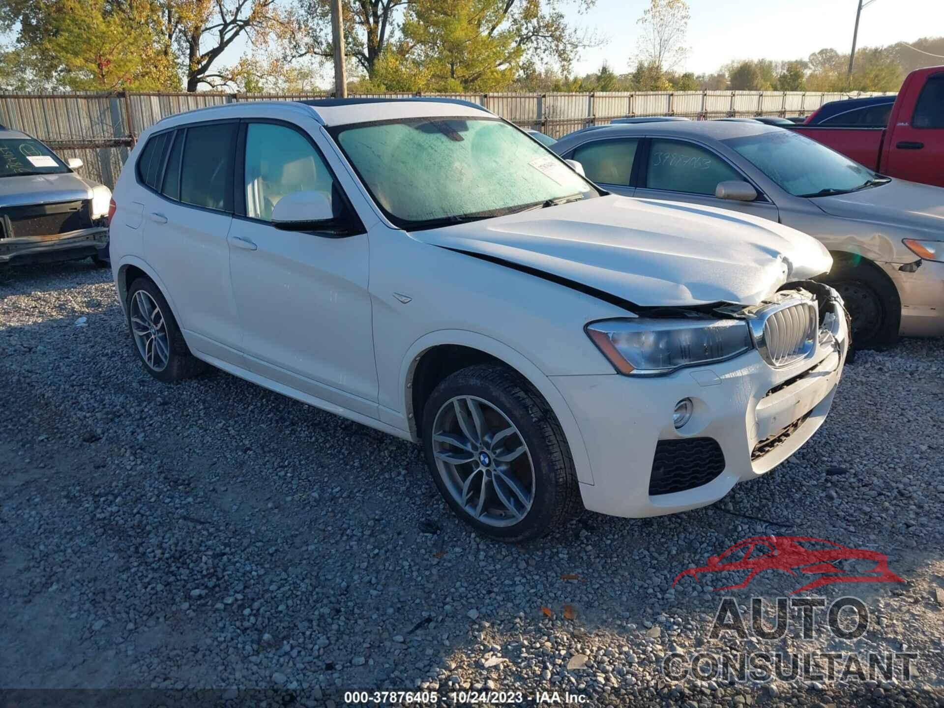 BMW X3 2016 - 5UXWX7C59G0S16136