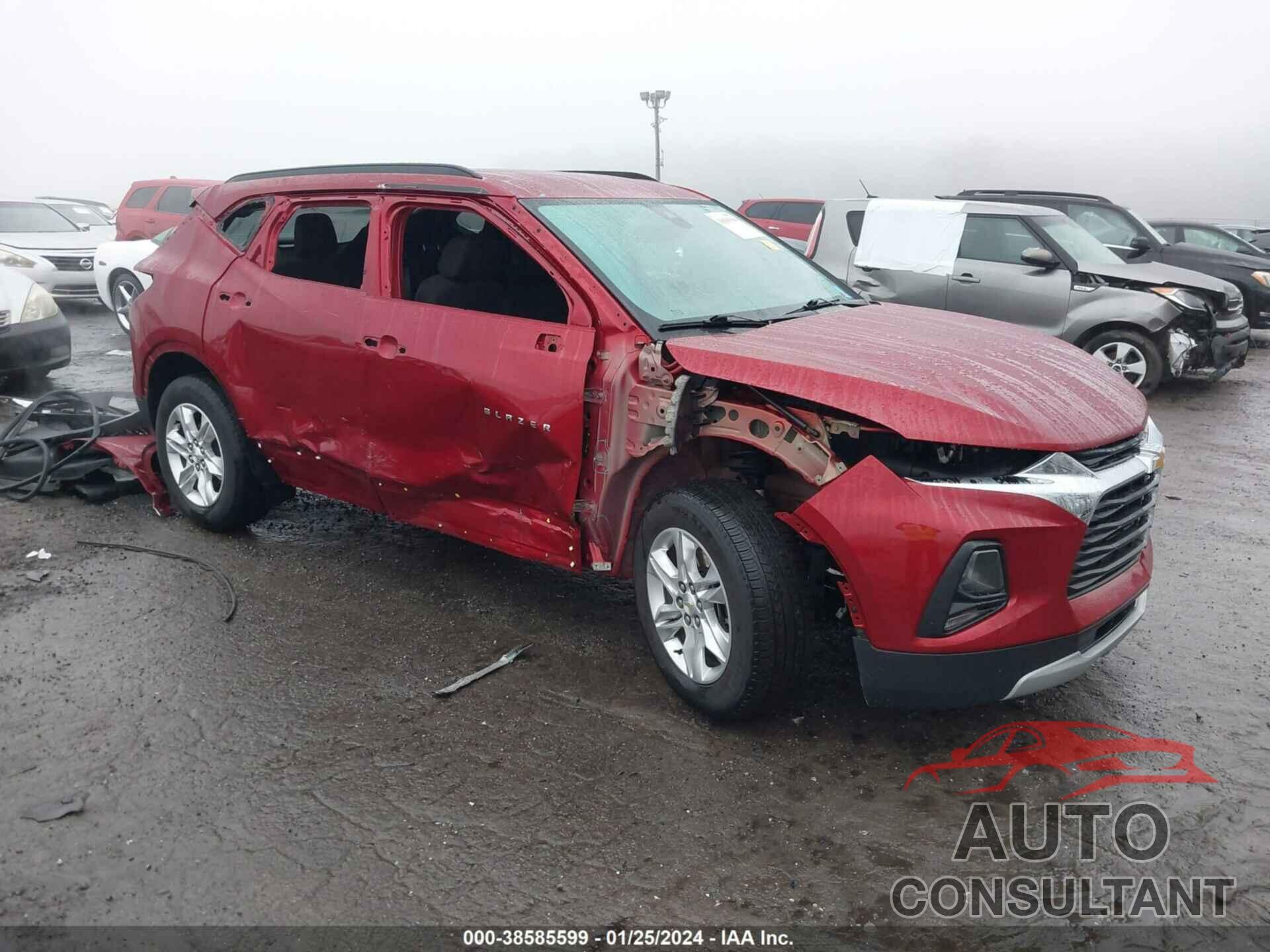 CHEVROLET BLAZER 2021 - 3GNKBCRS2MS561315