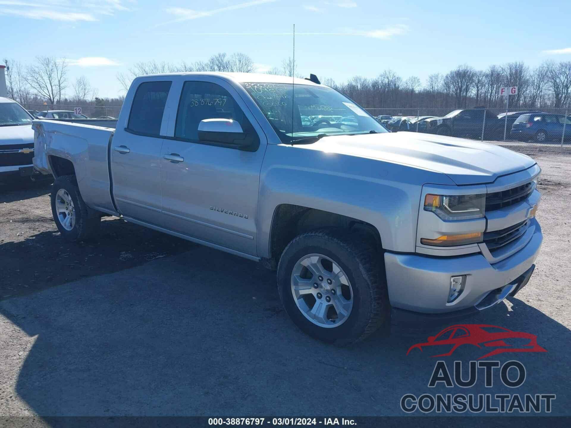 CHEVROLET SILVERADO 1500 2017 - 1GCVKREC7HZ208276