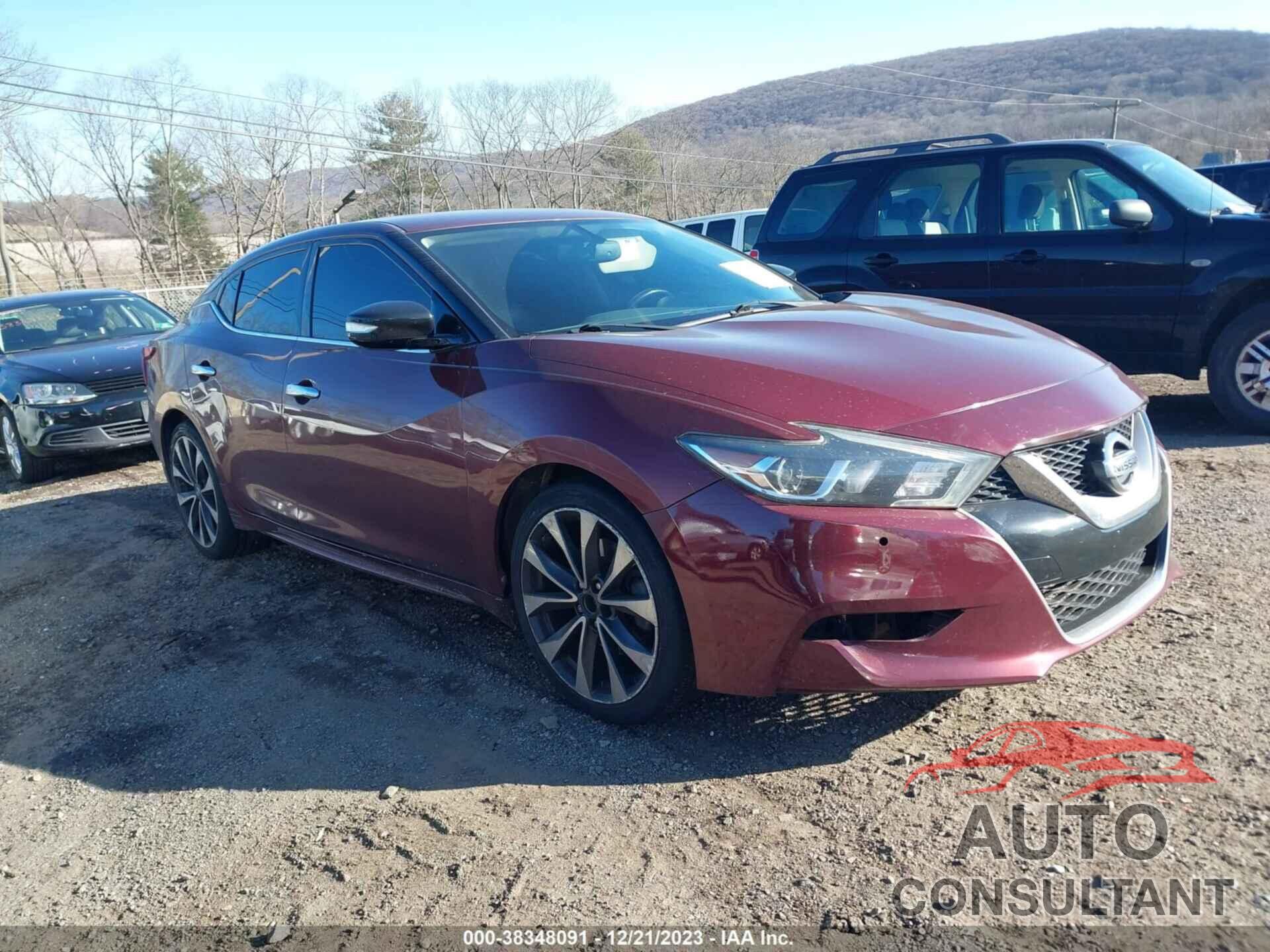 NISSAN MAXIMA 2016 - 1N4AA6AP2GC405355