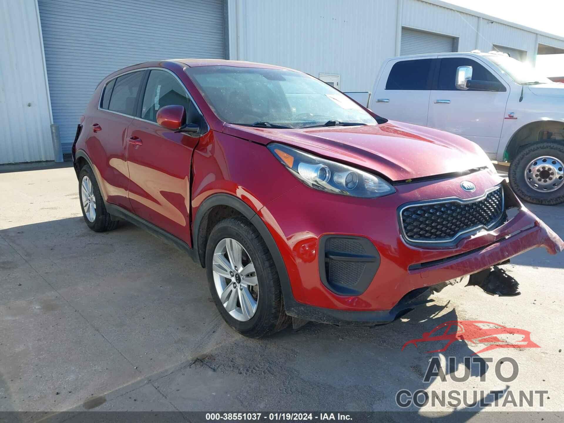 KIA SPORTAGE 2017 - KNDPM3AC4H7140438