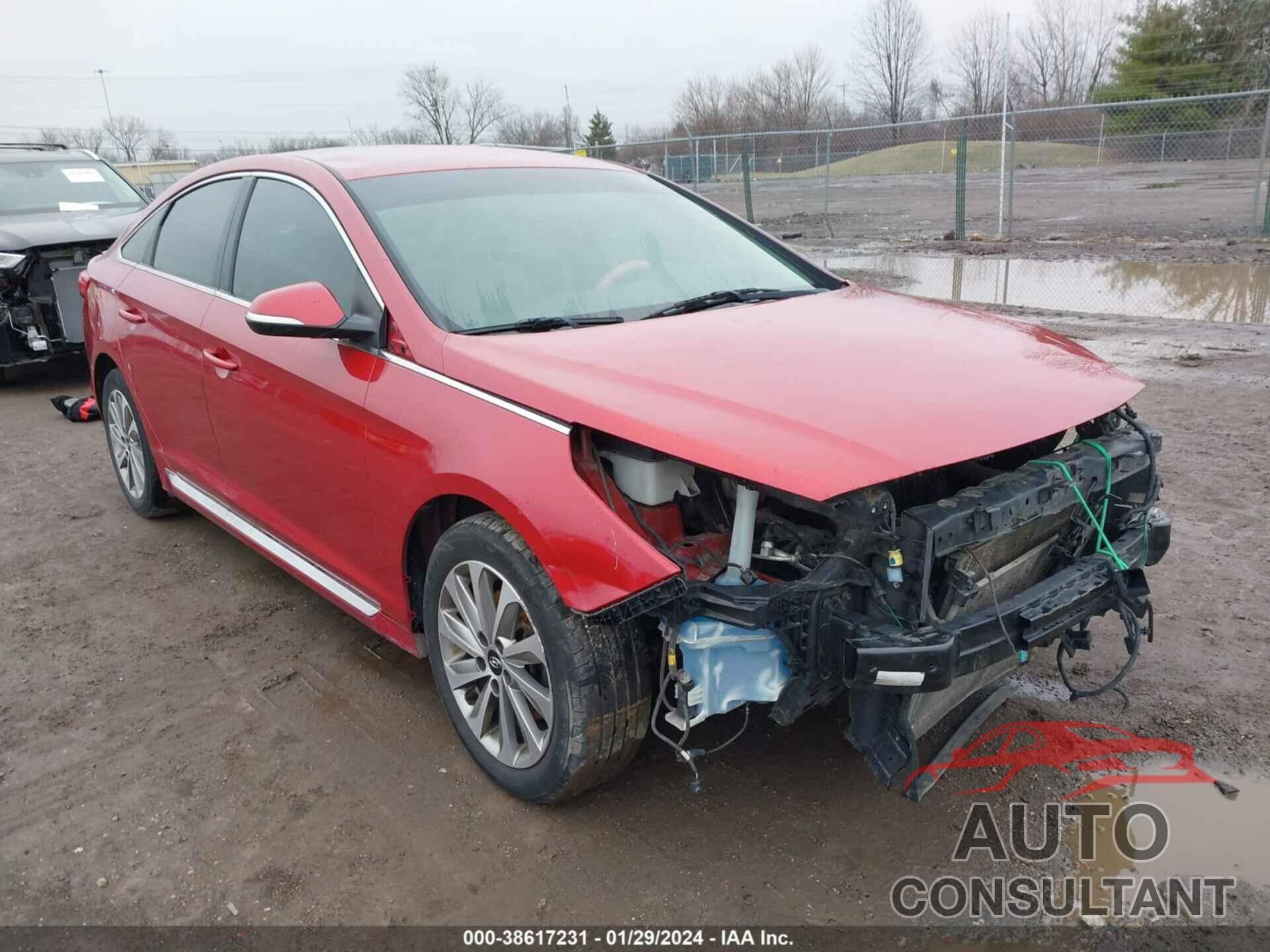 HYUNDAI SONATA 2017 - 5NPE34AF1HH588674