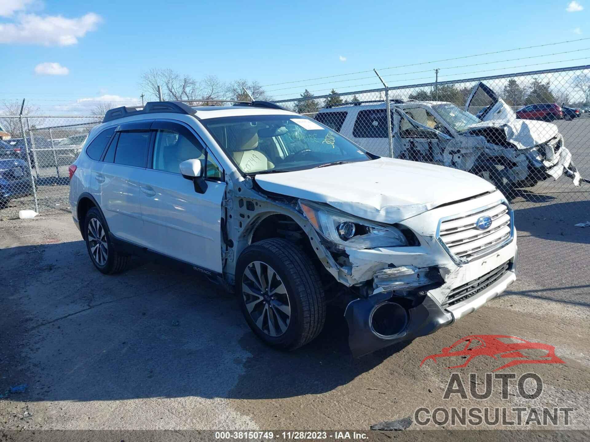 SUBARU OUTBACK 2015 - 4S4BSANC2F3274735