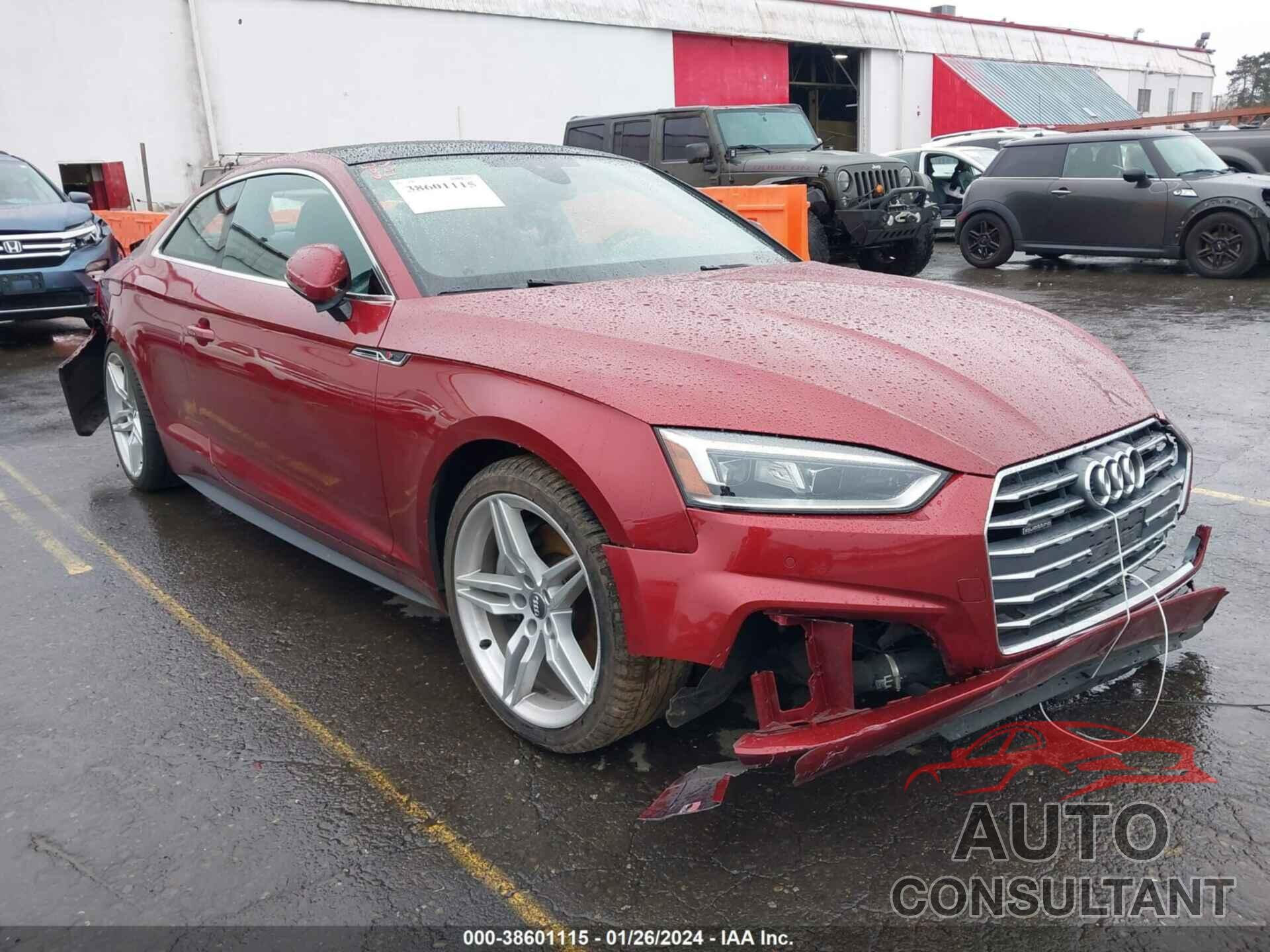 AUDI A5 2018 - WAUTNAF58JA005124