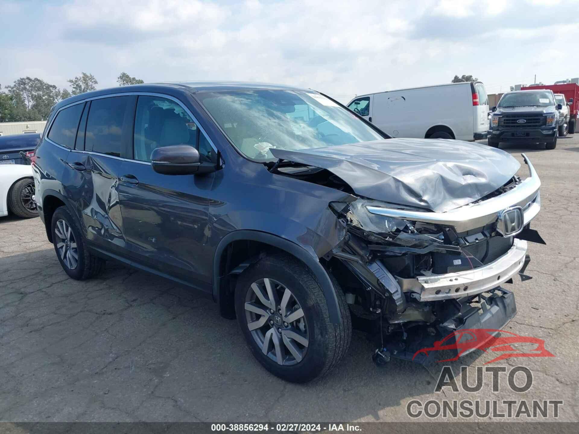 HONDA PILOT 2019 - 5FNYF5H34KB041149