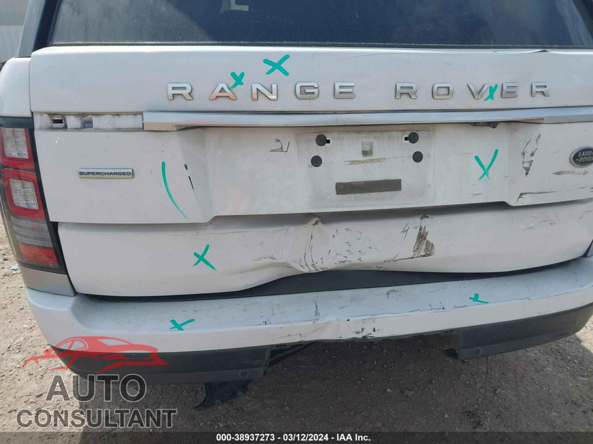 LAND ROVER RANGE ROVER 2016 - SALGS2EF1GA302041