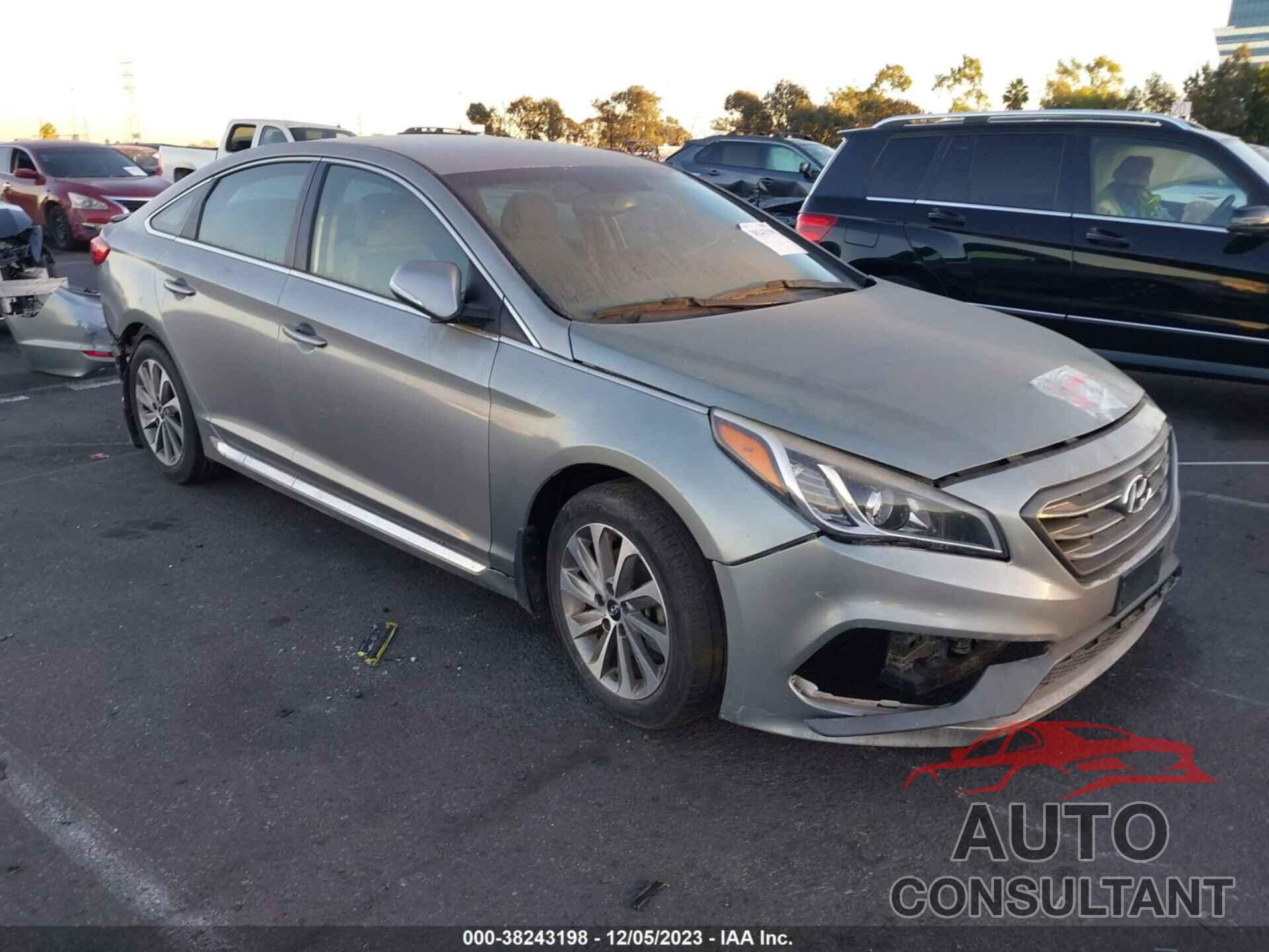 HYUNDAI SONATA 2016 - 5NPE24AFXGH397434