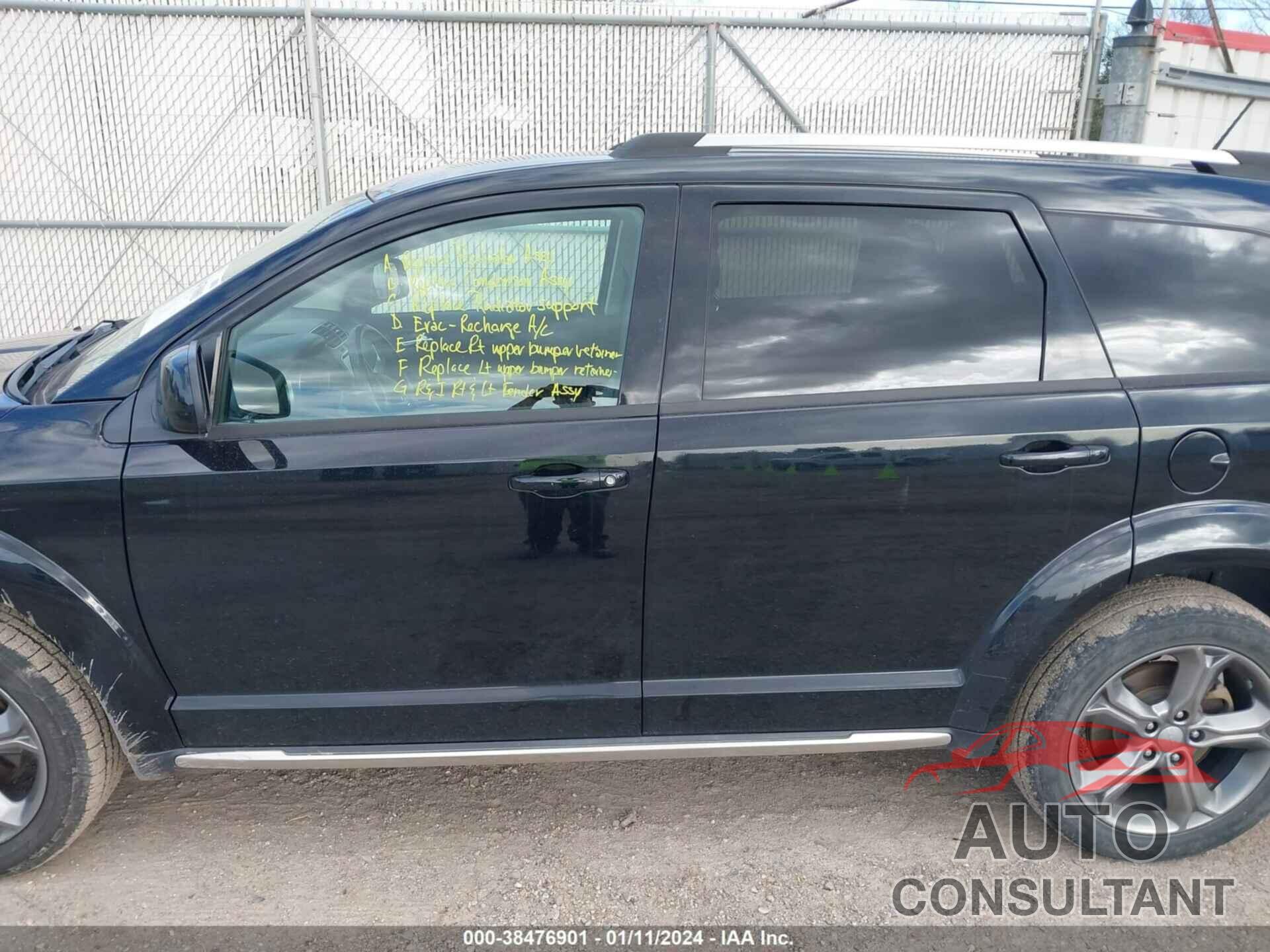 DODGE JOURNEY 2017 - 3C4PDCGB8HT708541