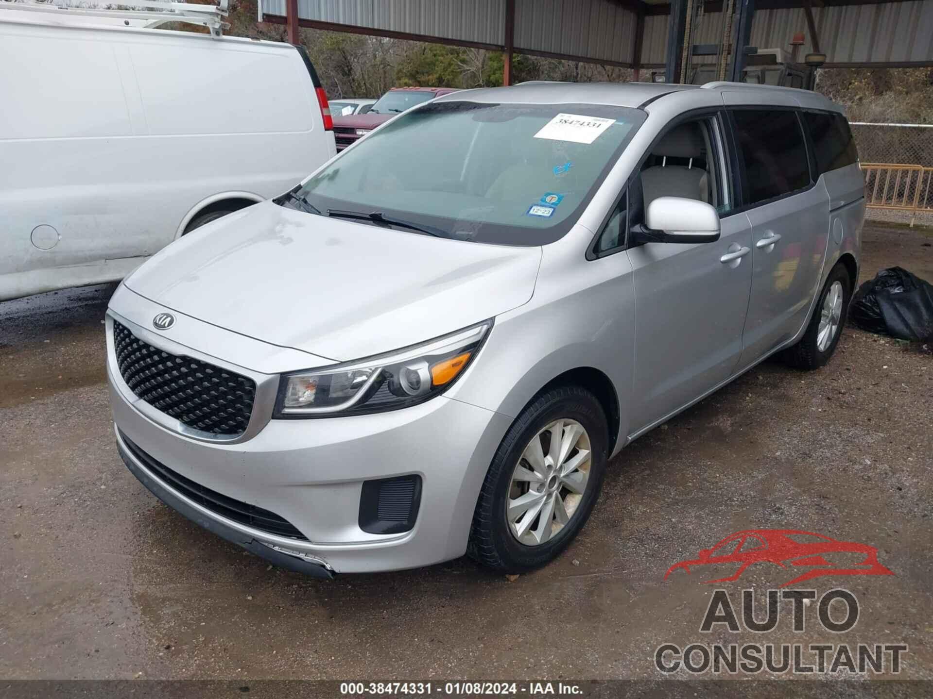 KIA SEDONA 2016 - KNDMB5C17G6174488