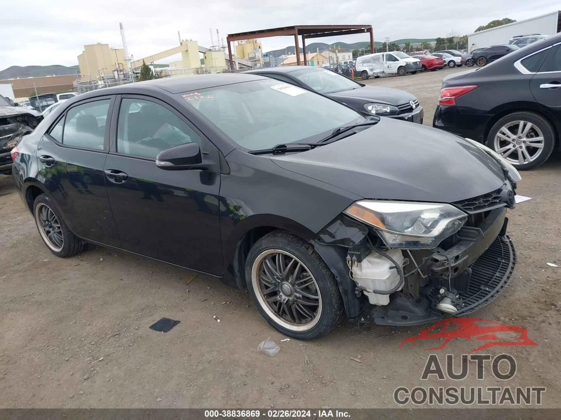 TOYOTA COROLLA 2016 - 5YFBURHE4GP408549