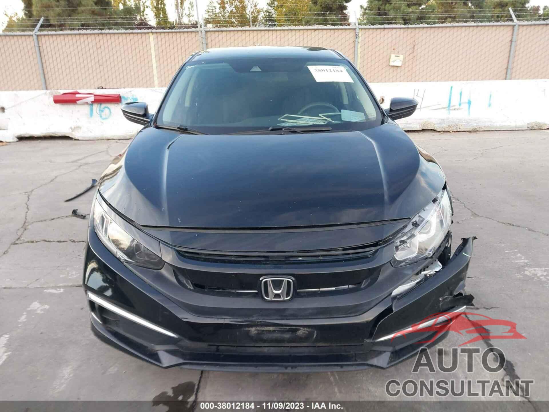 HONDA CIVIC SEDAN 2019 - 2HGFC2F67KH532046