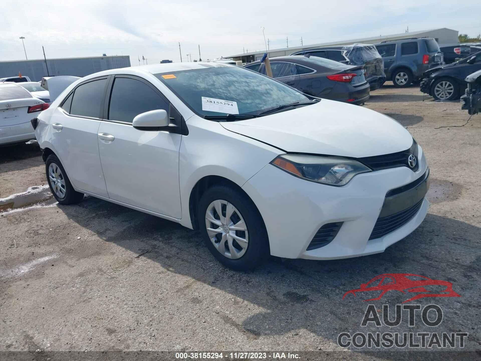 TOYOTA COROLLA 2015 - 5YFBPRHE9FP204495