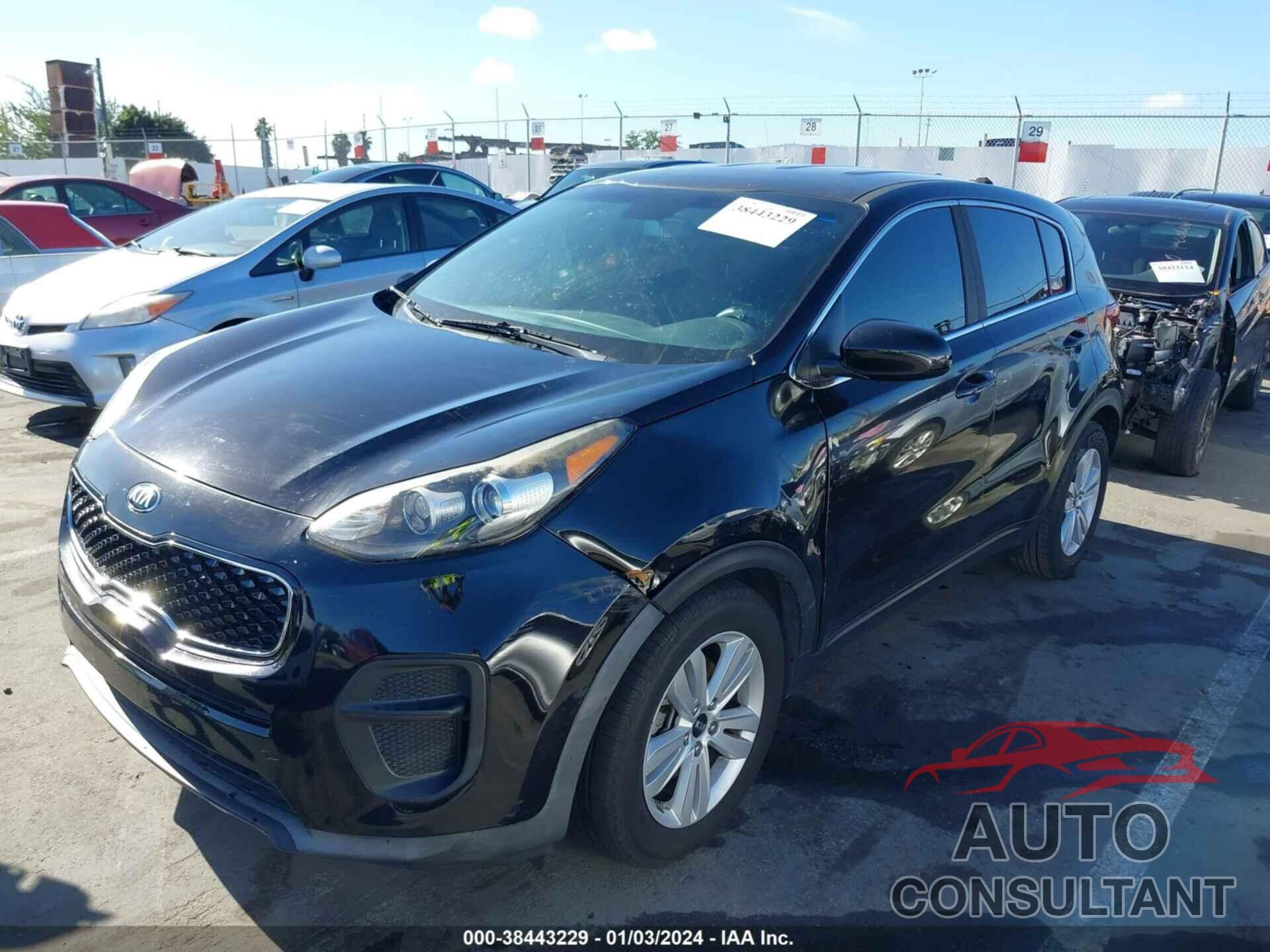 KIA SPORTAGE 2017 - KNDPM3AC1H7299210