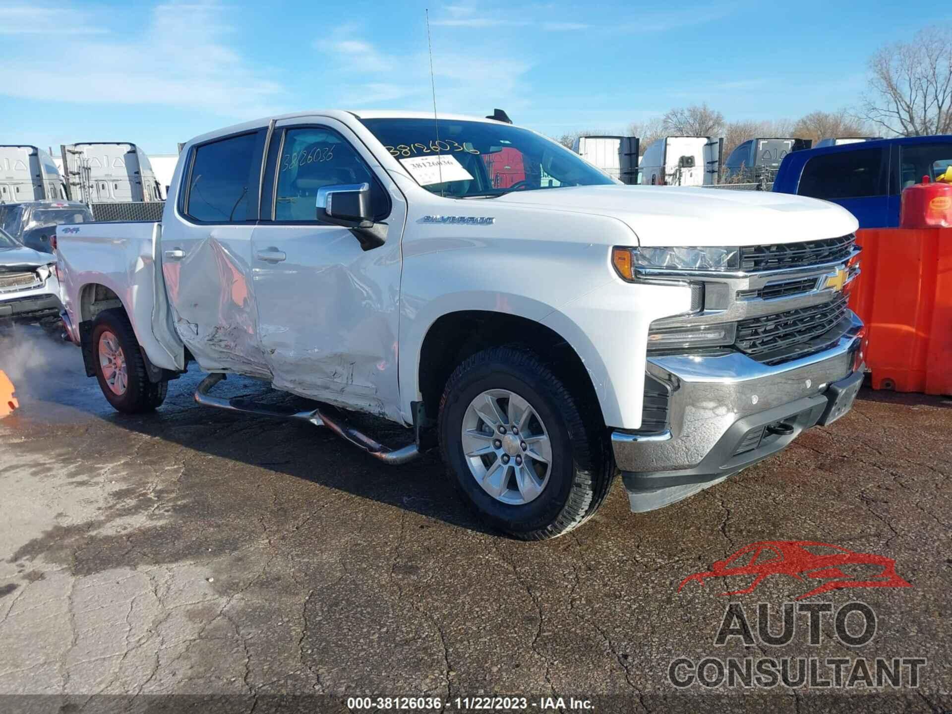 CHEVROLET SILVERADO 1500 2021 - 3GCUYDED2MG112359