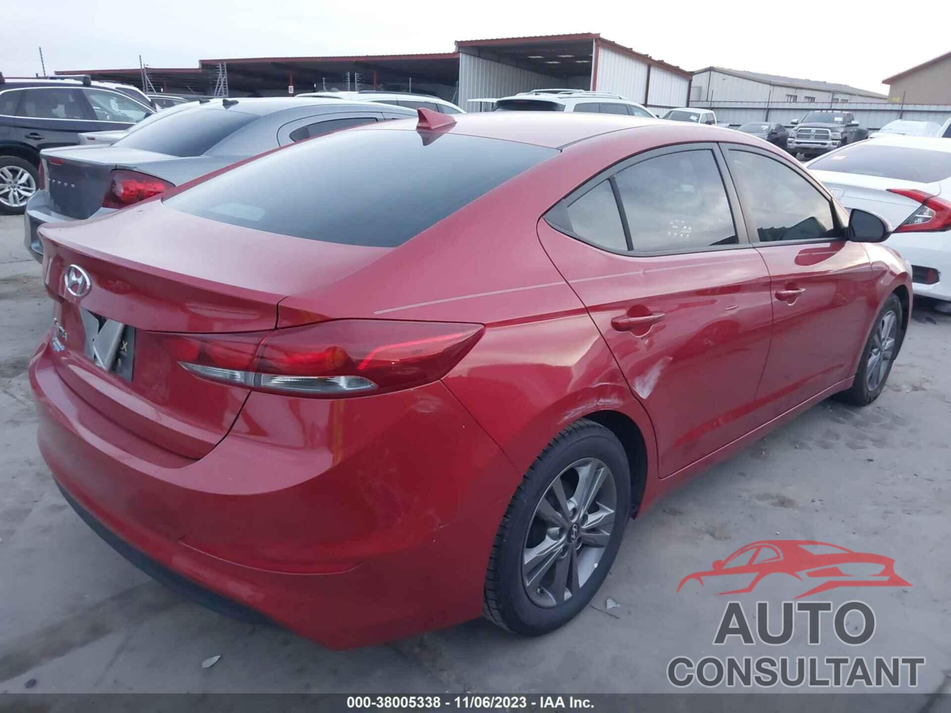 HYUNDAI ELANTRA 2017 - 5NPD84LF3HH029234