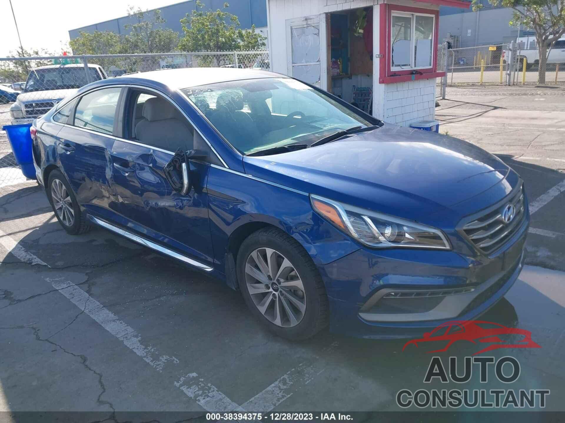 HYUNDAI SONATA 2015 - 5NPE34AFXFH179179