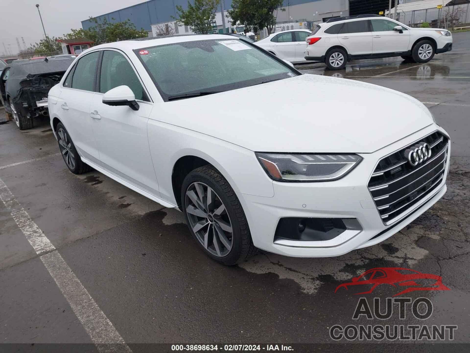 AUDI A4 2022 - WAUBBAF43NA023712