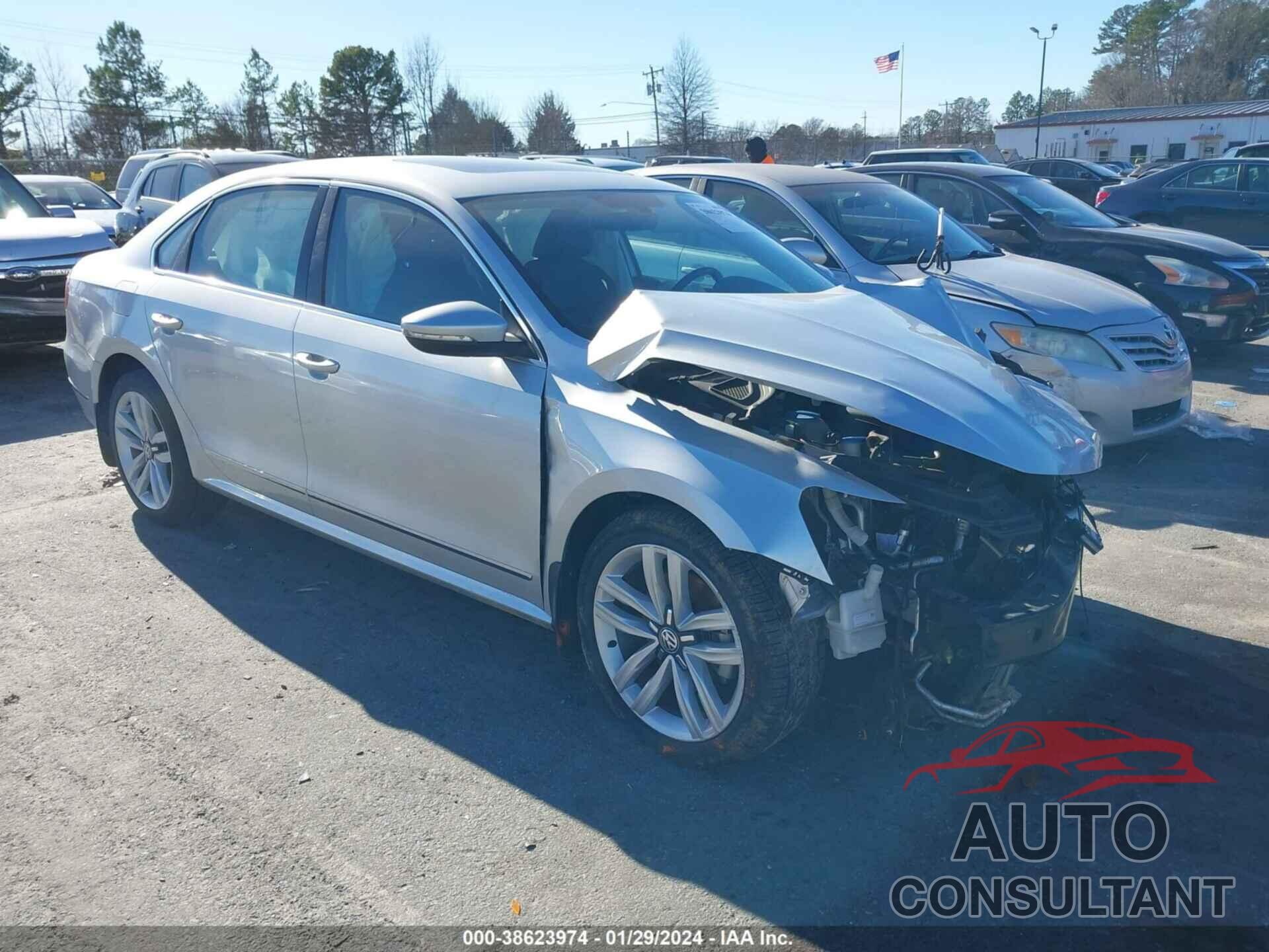 VOLKSWAGEN PASSAT 2017 - 1VWGT7A33HC055086