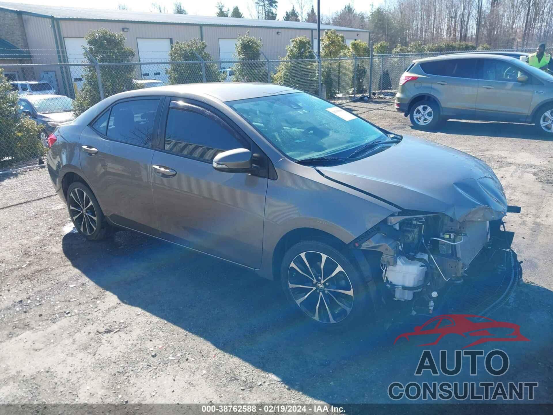 TOYOTA COROLLA 2018 - 2T1BURHE4JC993091