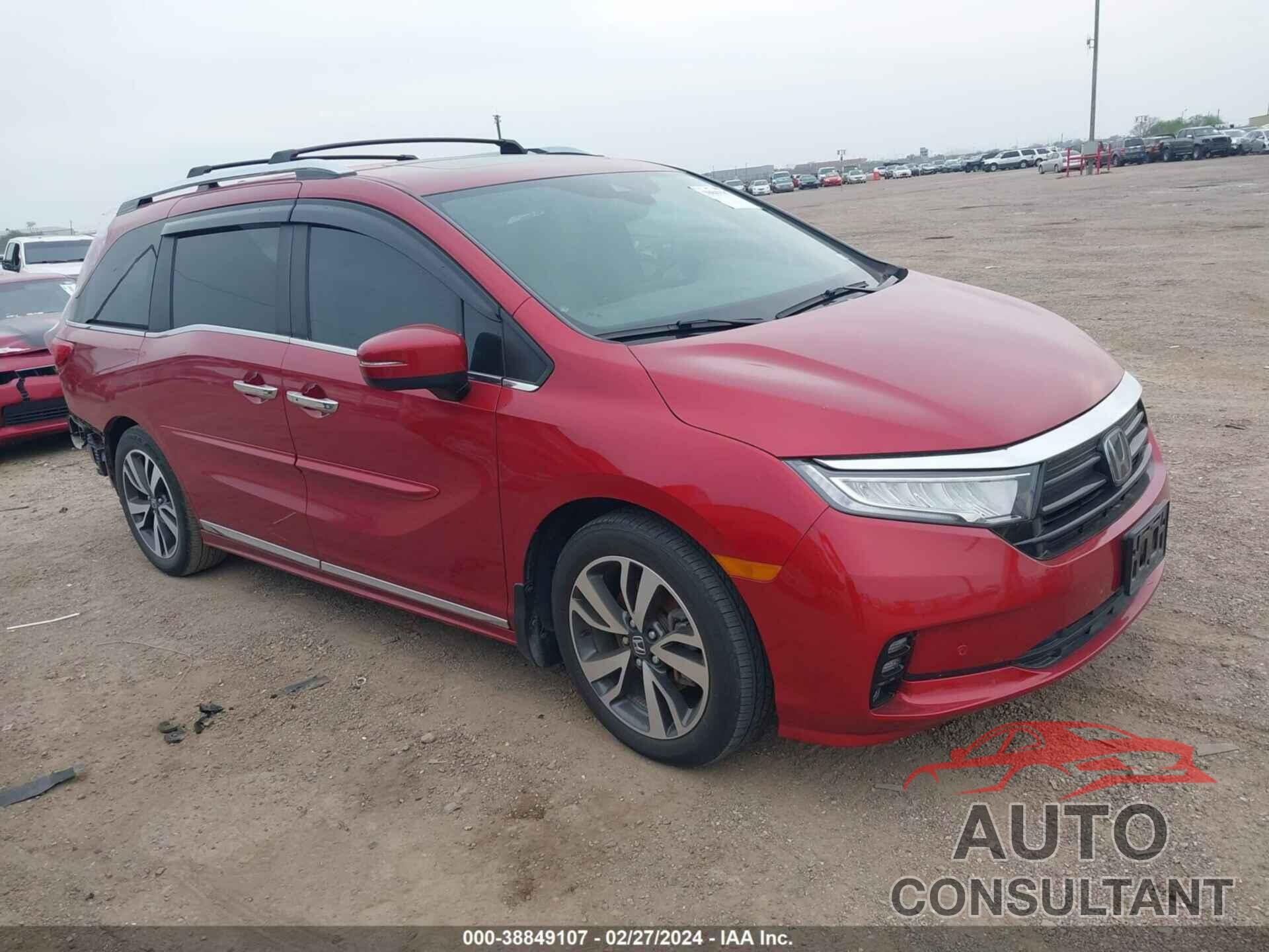 HONDA ODYSSEY 2022 - 5FNRL6H87NB044291