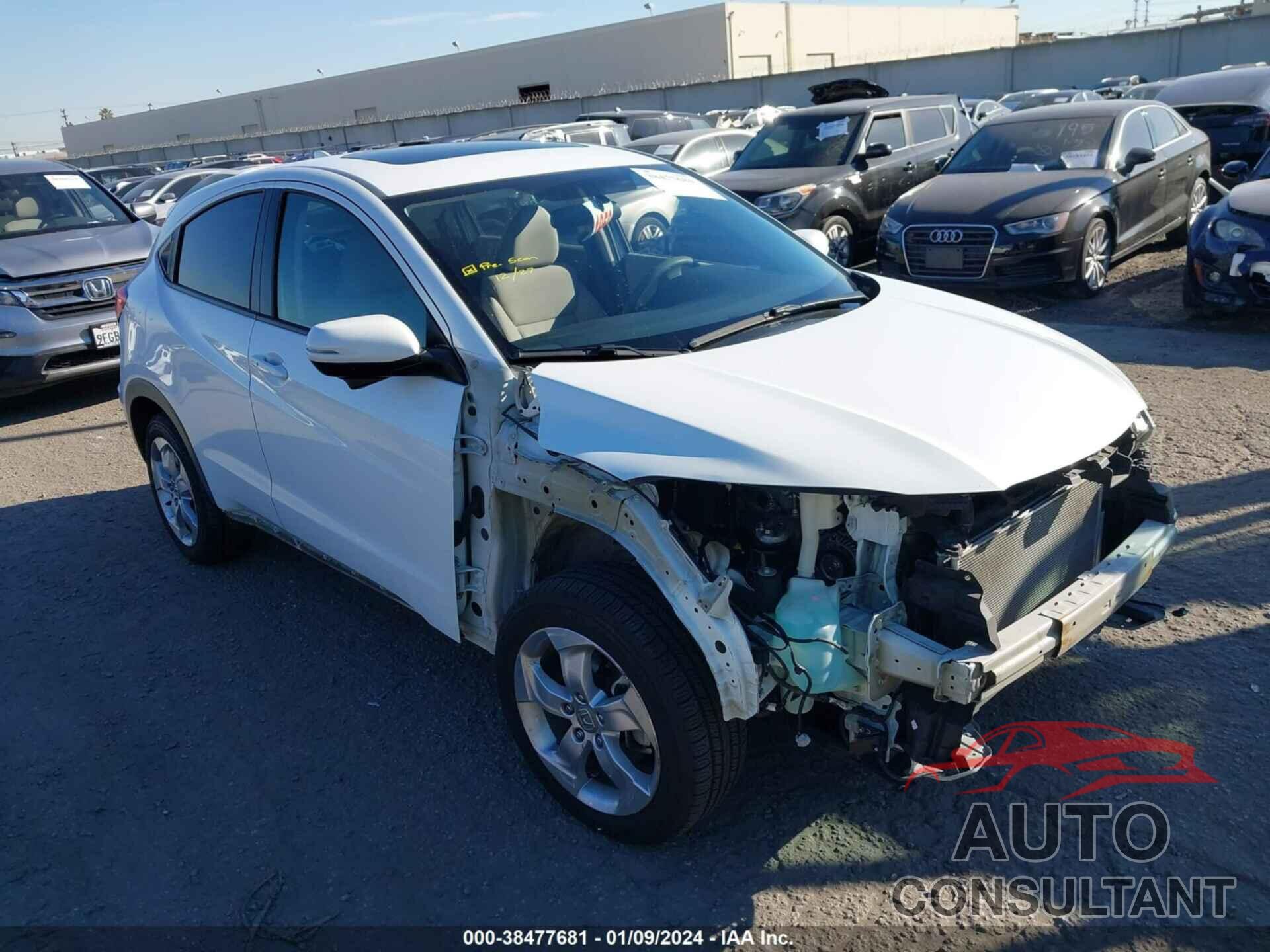 HONDA HR-V 2016 - 3CZRU6H59GM746303